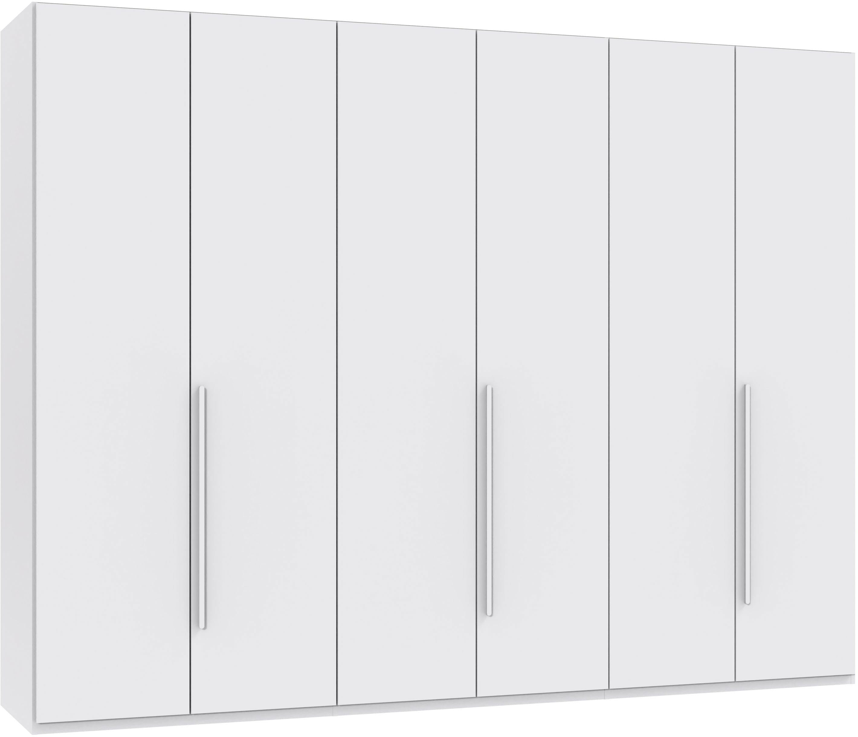 Wimex Drehtürenschrank "Kleiderschrank London, in den Breiten 180cm, 225cm oder 270cm" mit verschiedenen Griffen in goldfarben, silberfarben oder schwarz, wahlweise mit Basic- oder Premium-Ausstattung erhältlich