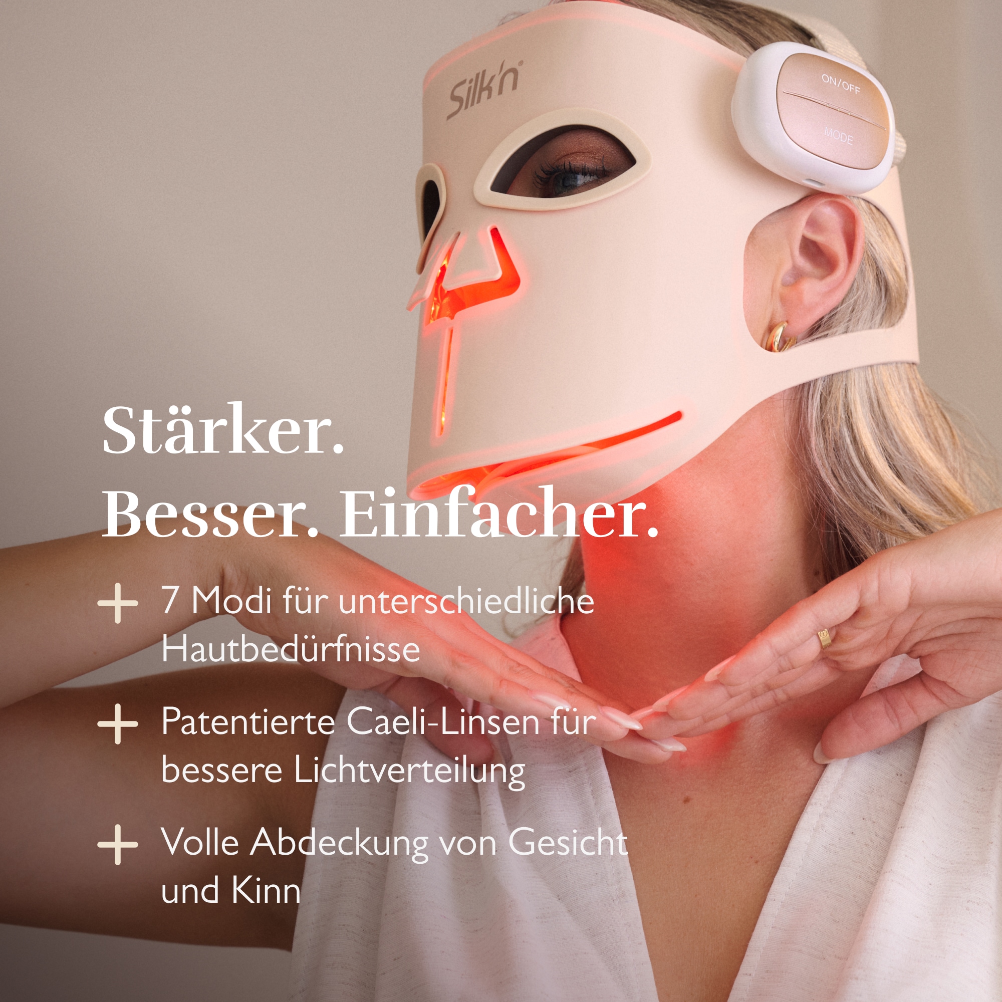Silk'n Anti-Aging-Gerät »LED Face Mask Pro«