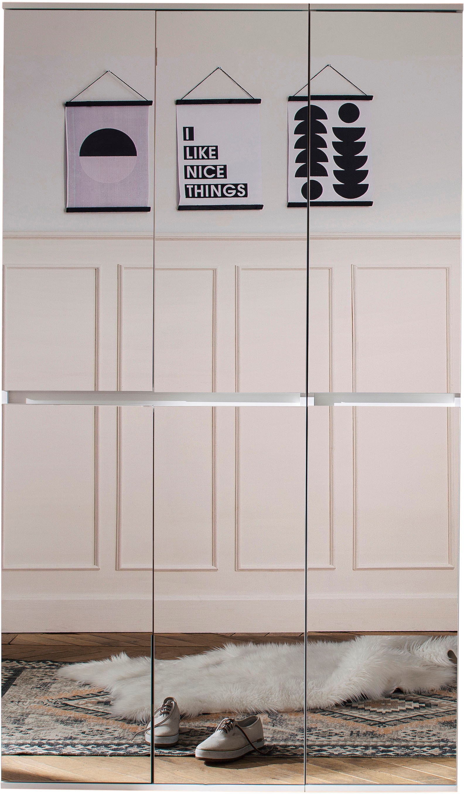 Home affaire Garderoben-Set »Malcesine« Set, 2 Stk. tlg.