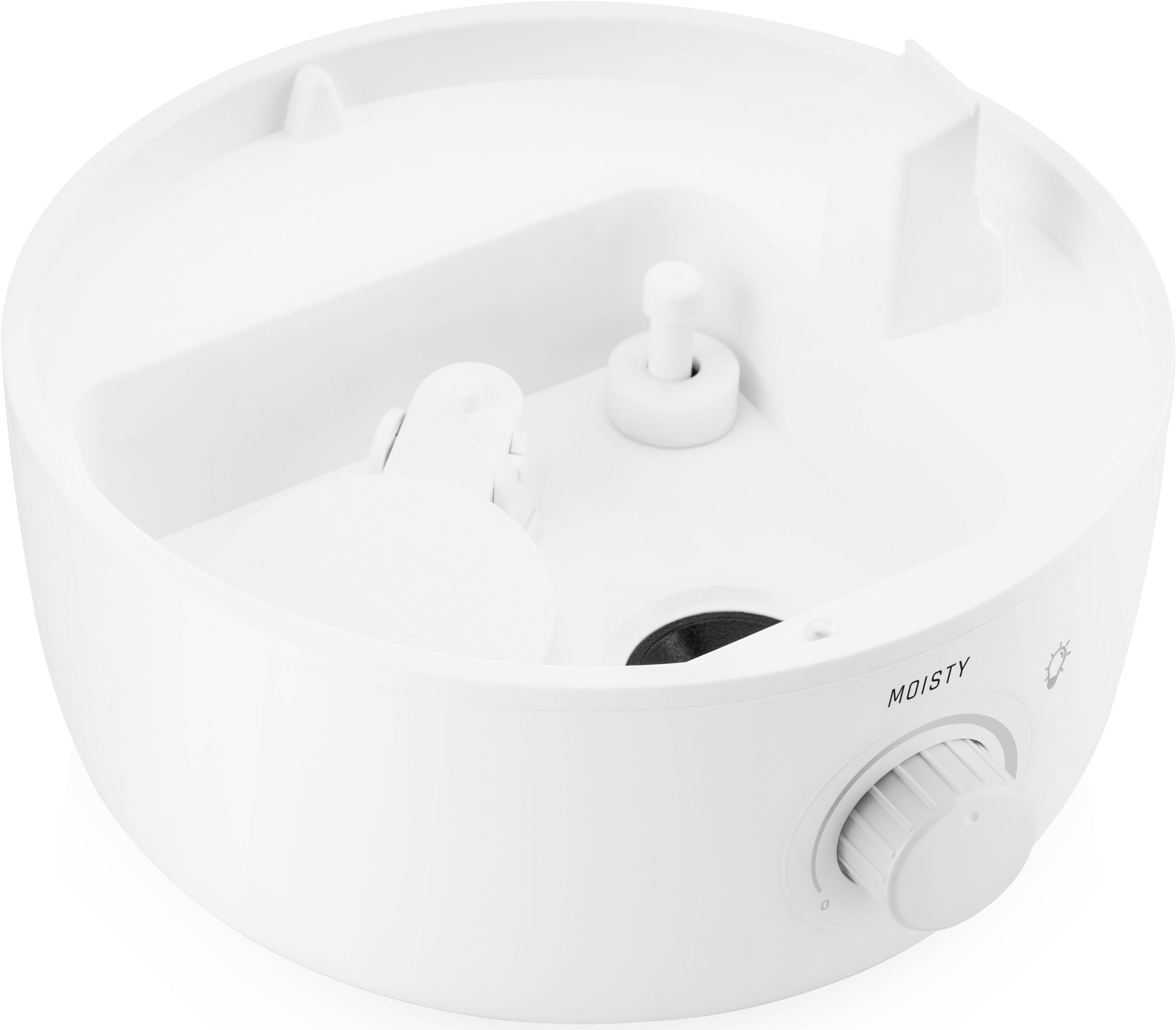 eta Luftbefeuchter »Moisty«, 5 l Wassertank, 5L Wassertank, 30 Std. Betrieb, Abschaltautomatik, LED-Beleuchtung