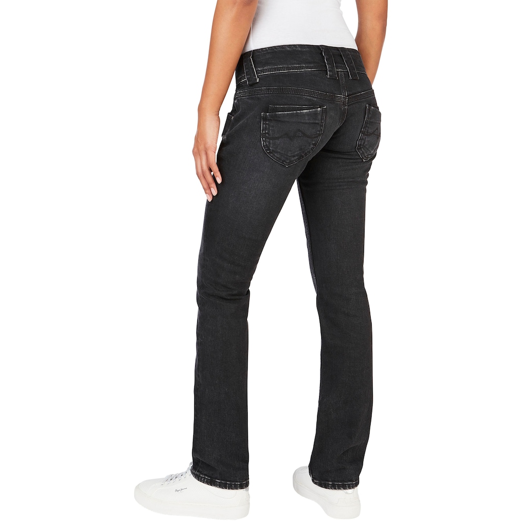 Pepe Jeans Regular-fit-Jeans »VENUS«, mit Badge