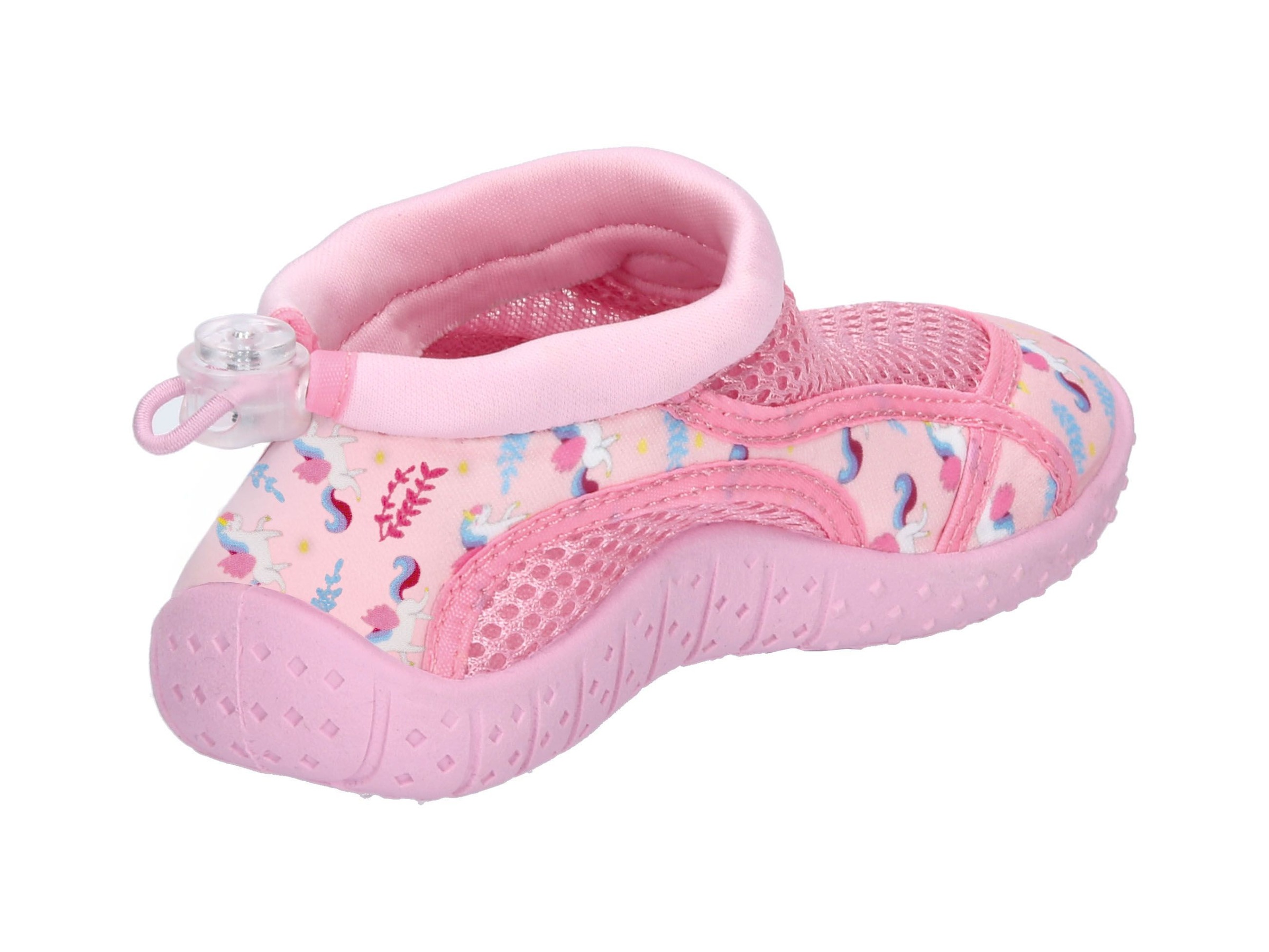 Badeschuh LICO "Badesandale Leyte", Mädchen, Gr. 24, rosa, Textil, Schuhe Badeschuh 3