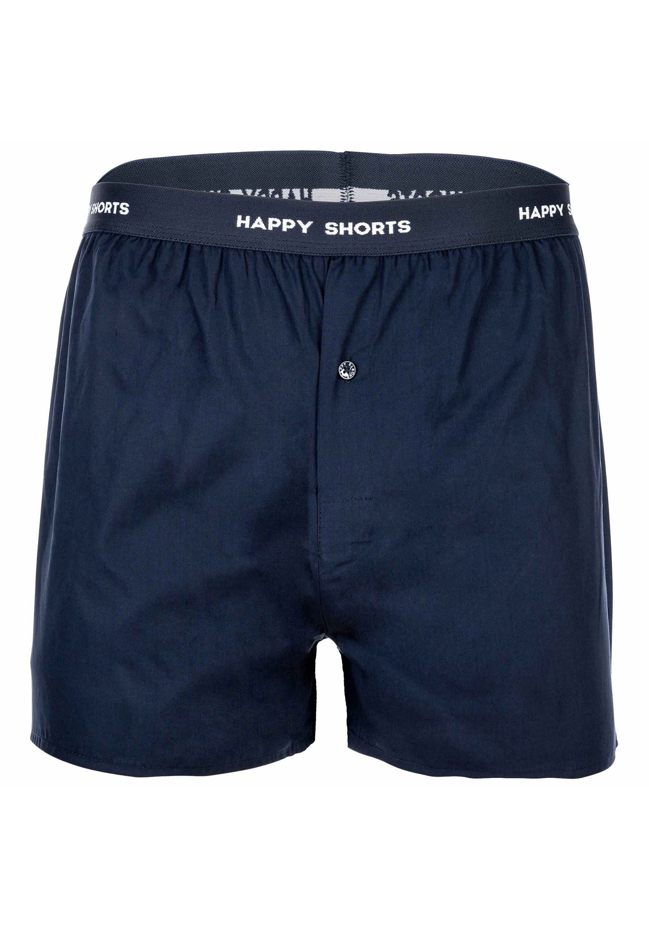 HAPPY SHORTS Webboxer »Web-Boxershorts 3er Pack«