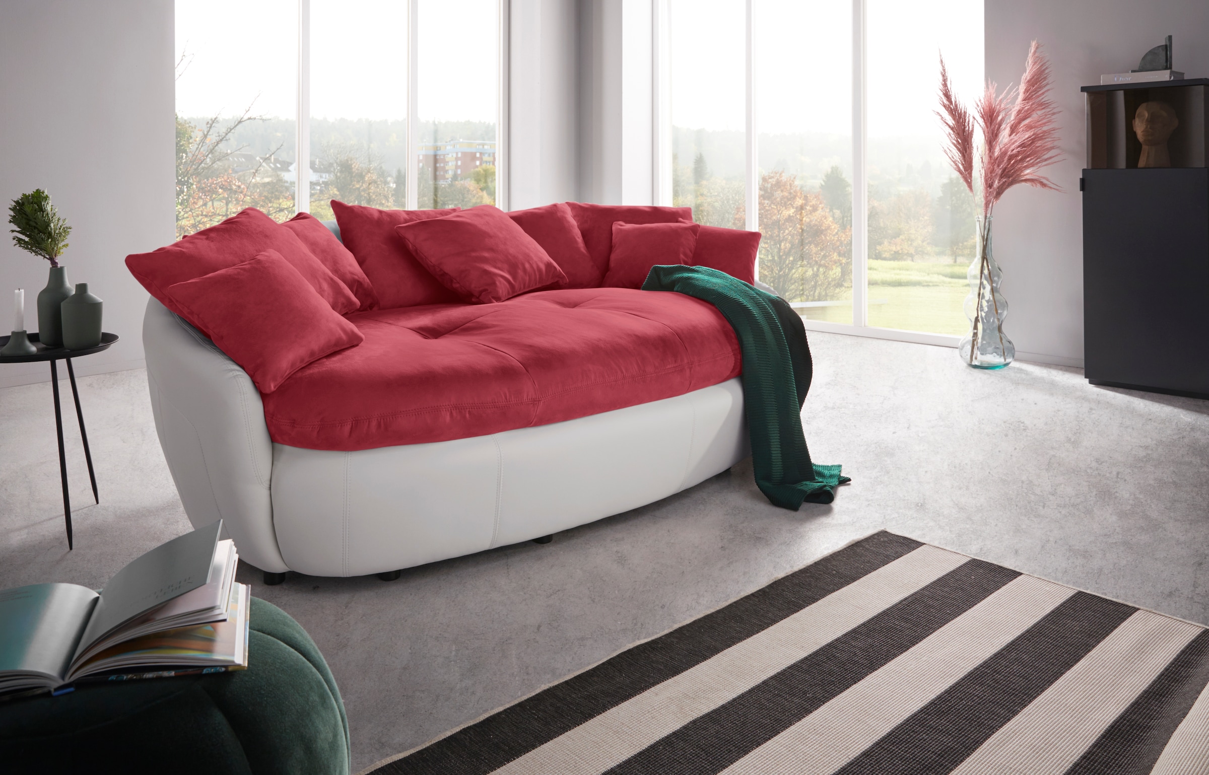 INOSIGN Big-Sofa "Aruba", gemütliches Megasofa in XXL in organischer Form m günstig online kaufen