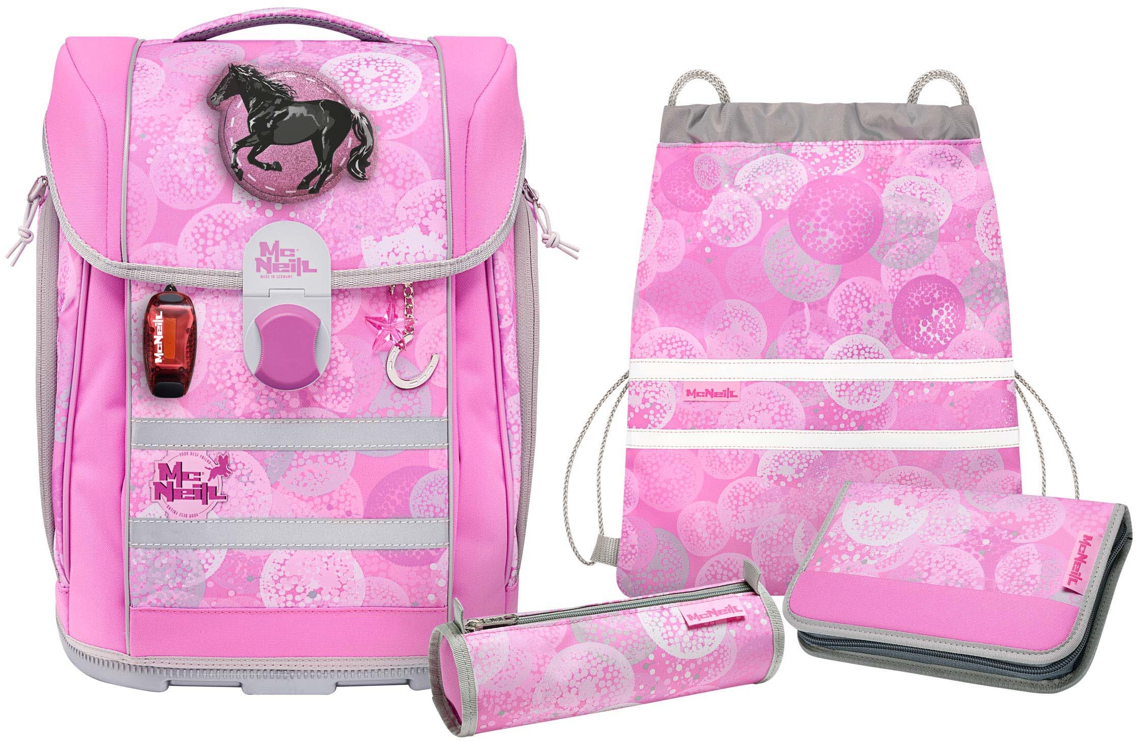 McNeill Schulranzen »McLight 2, Beauty«, reflektierende Streifen auf den... kaufen