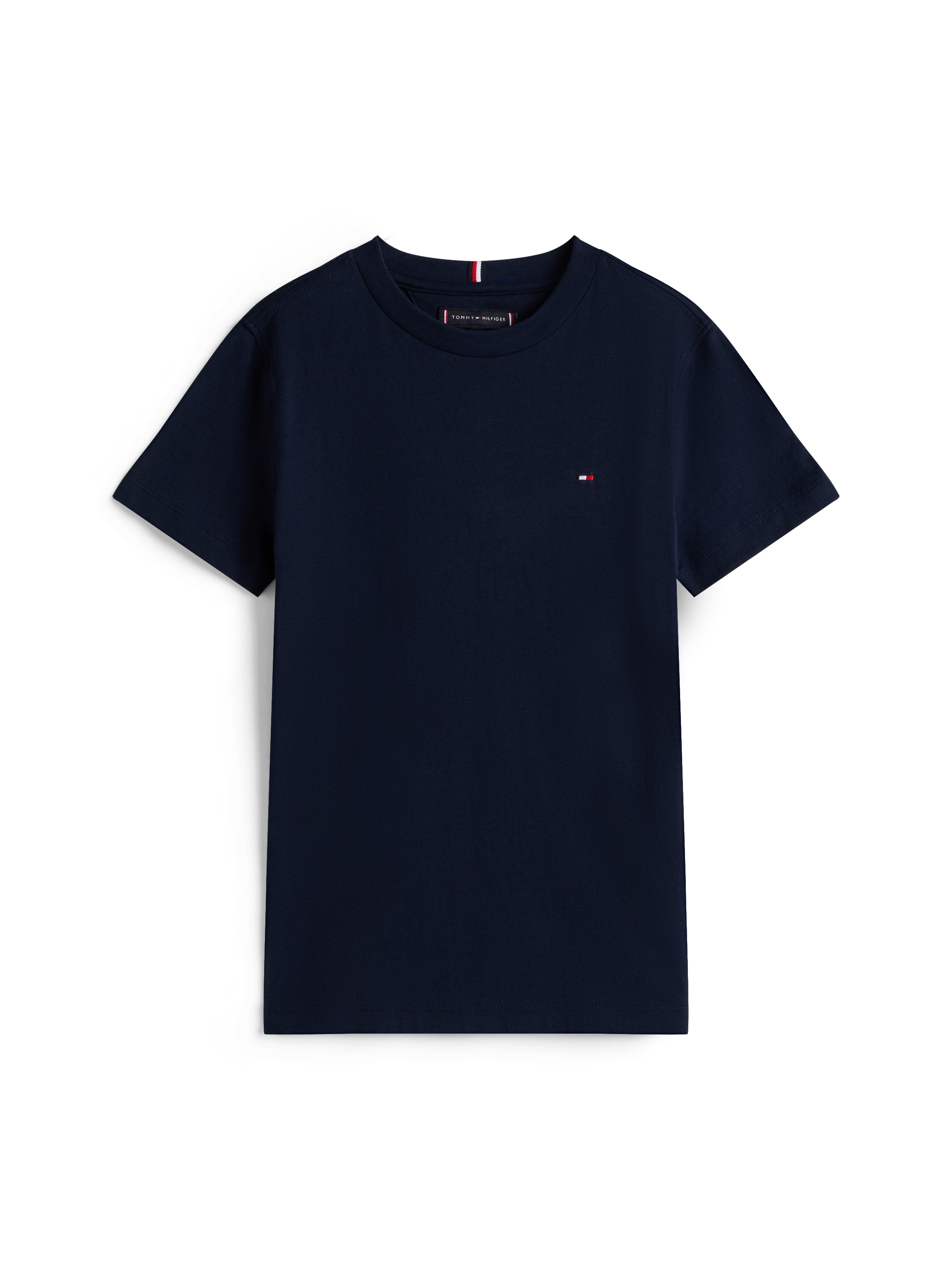 Tommy Hilfiger T-Shirt »ESSENTIAL COTTON TEE S/S«, mit Logostickerei