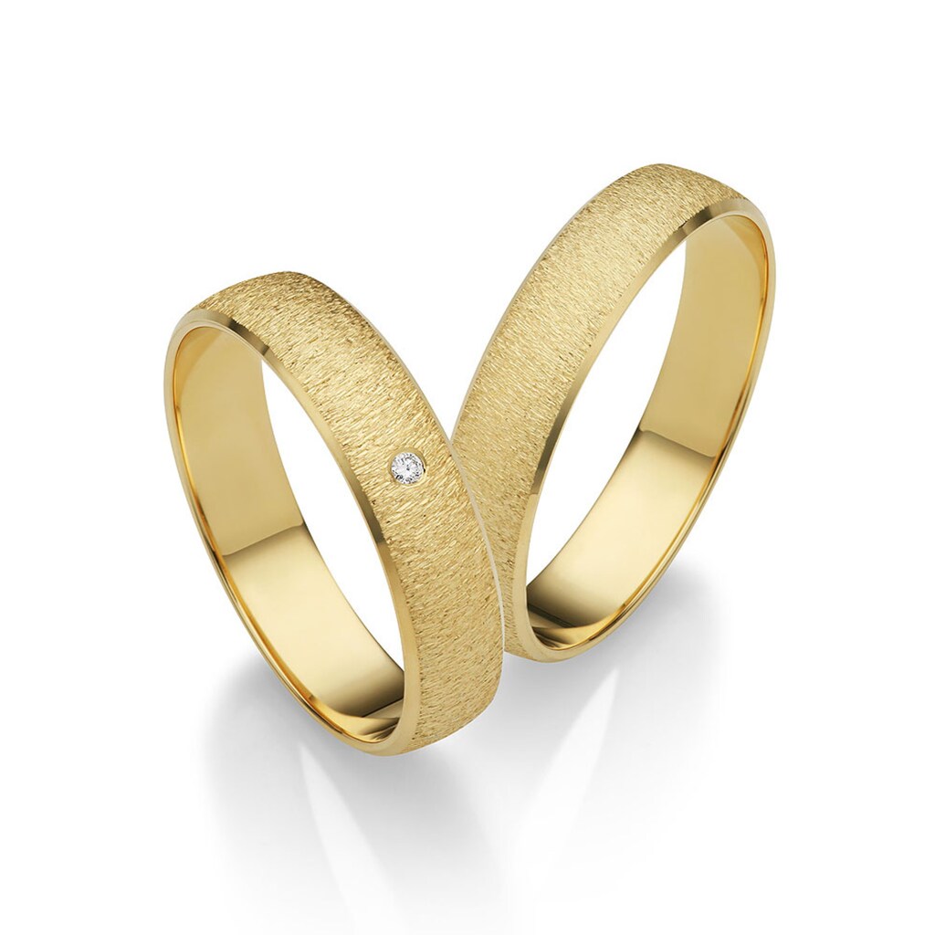 Firetti Trauring »Schmuck Geschenk Gold 375 Hochzeit Ehering "LIEBE"«