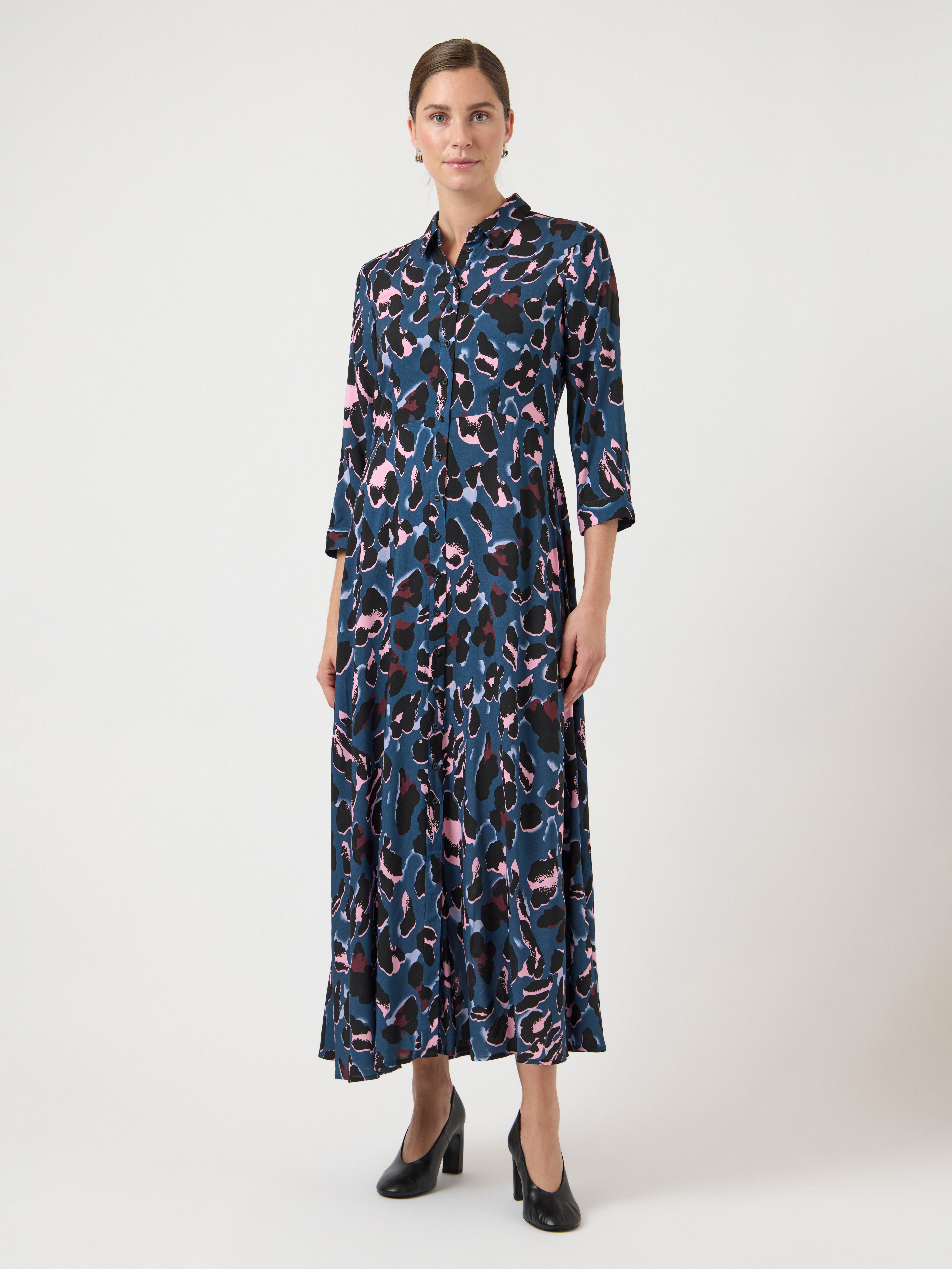 Y.A.S "YASSAVANNA LONG SHIRT DRESS" Viskose, loose fit