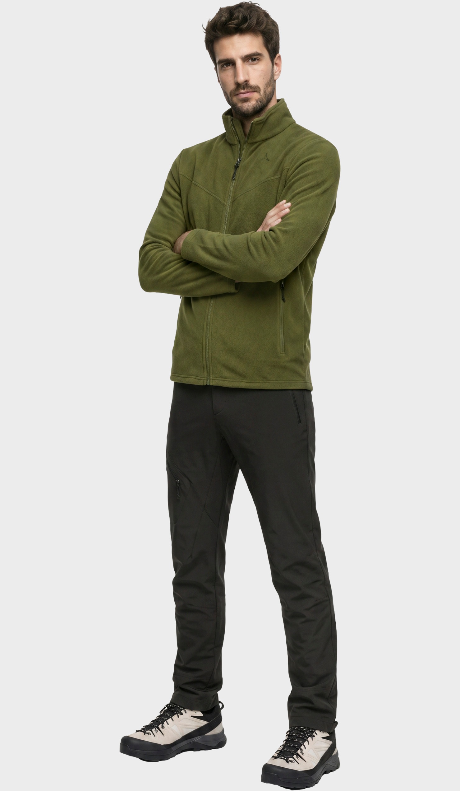 Schöffel Fleecejacke »Fleece Jk Style Qutang MNS« ohne Kapuze