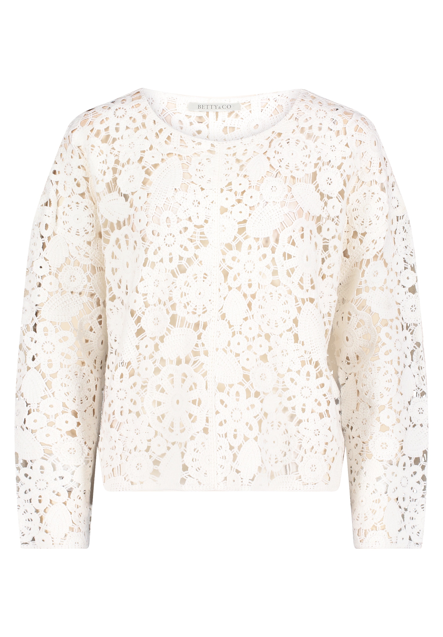 Betty&Co Strickpullover »Damen mit U-Boot-Ausschnitt« 1 tlg.