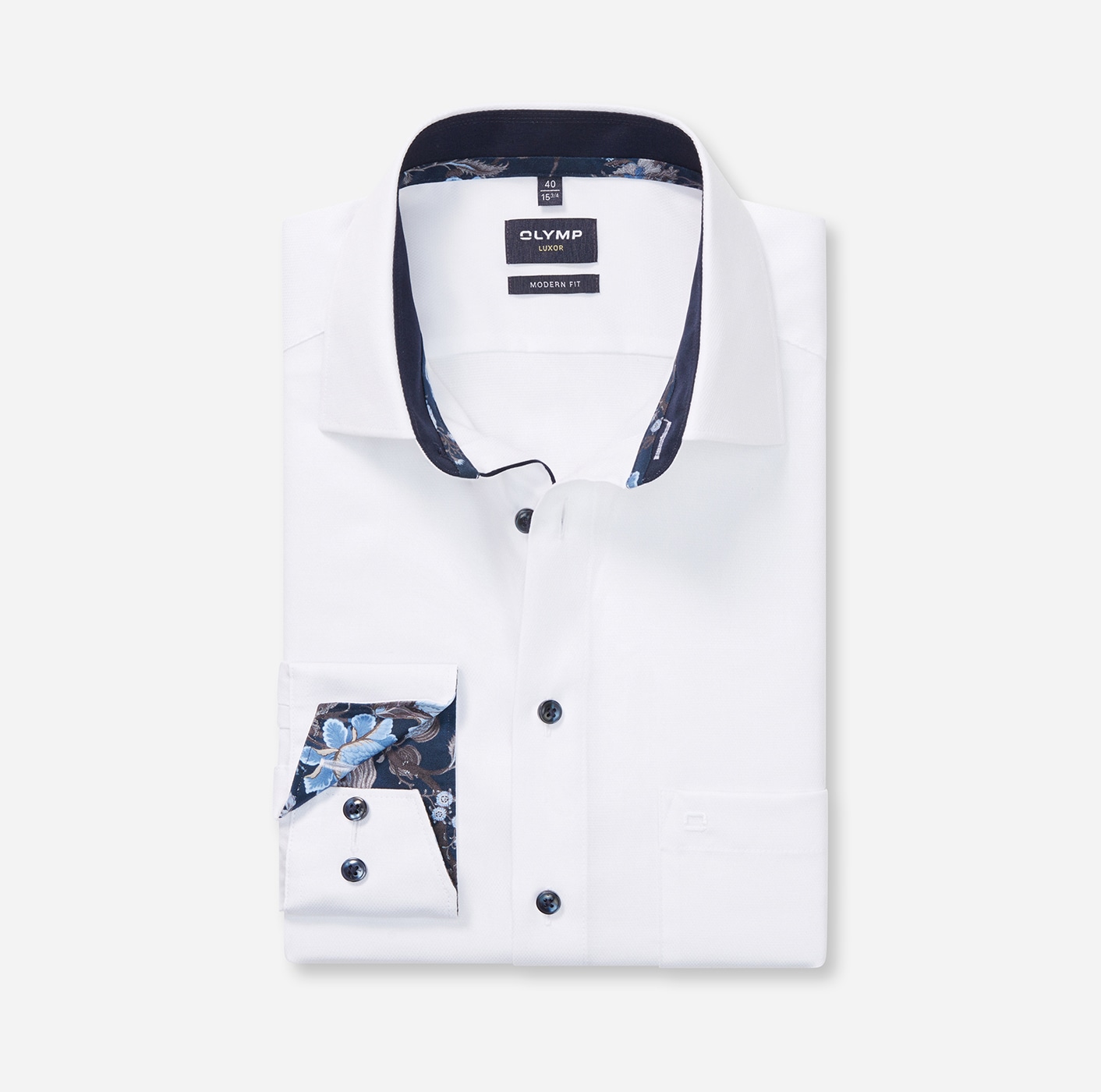 OLYMP Businesshemd »Luxor modern fit New-Kentkragen«