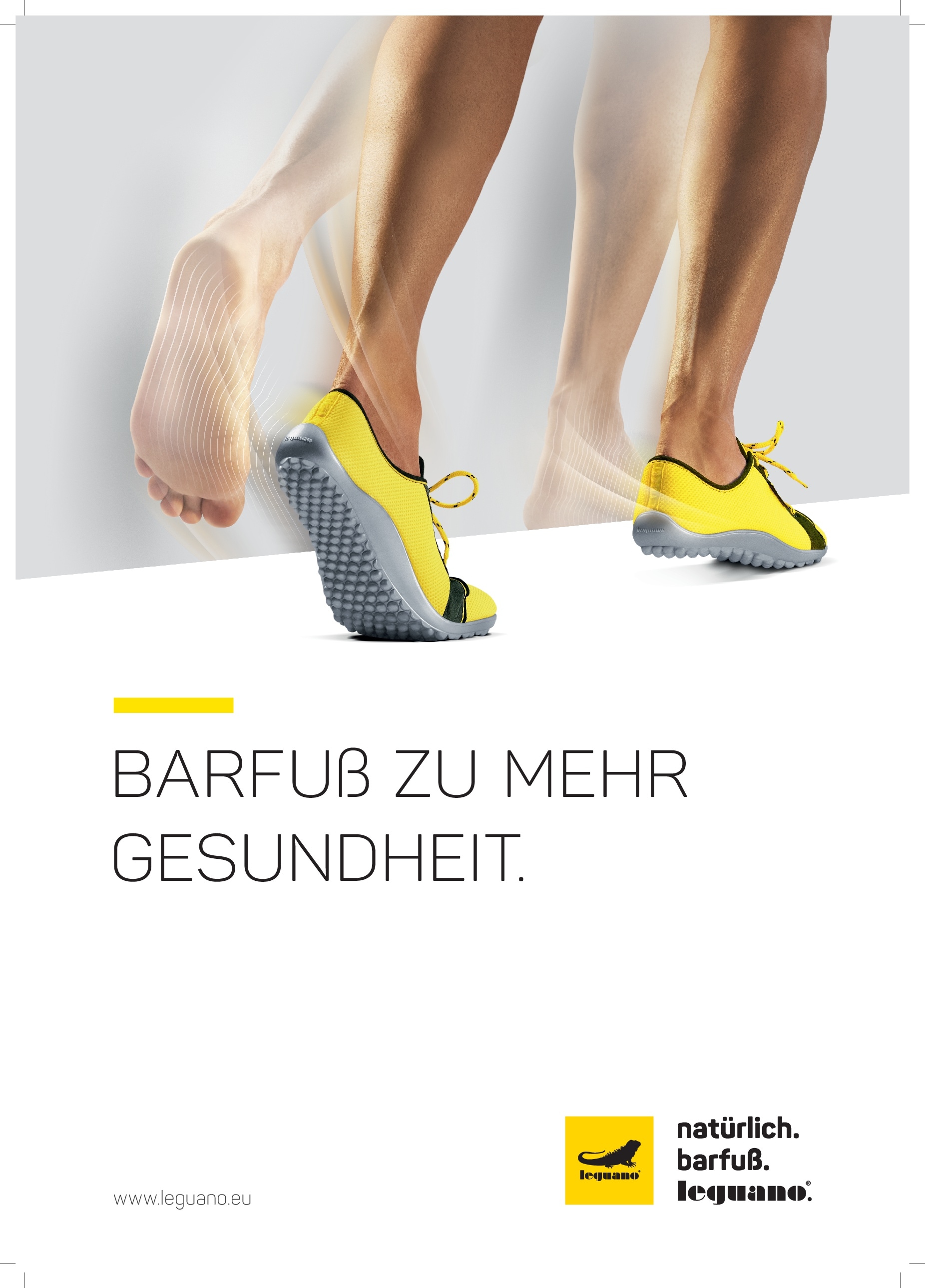 Leguano Barfußschuh »AKTIV«, Freizeitschuh, Halbschuh, Schnürschuh mit ergonomischer Formgebung