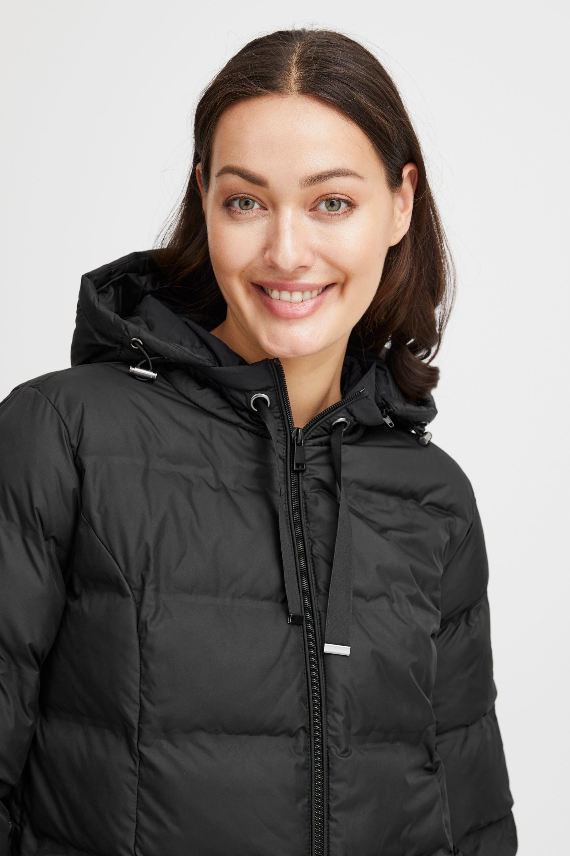 fransa Steppjacke »Steppjacke FRBafab«, mit Kapuze