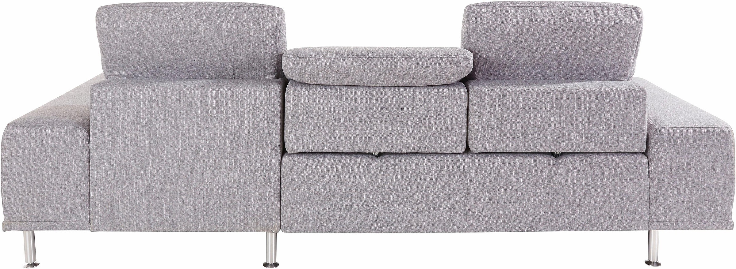 sit&more Ecksofa »Mariola L-Form«, mit Recamiere und Federkern, inklusive Sitztiefenverstellung