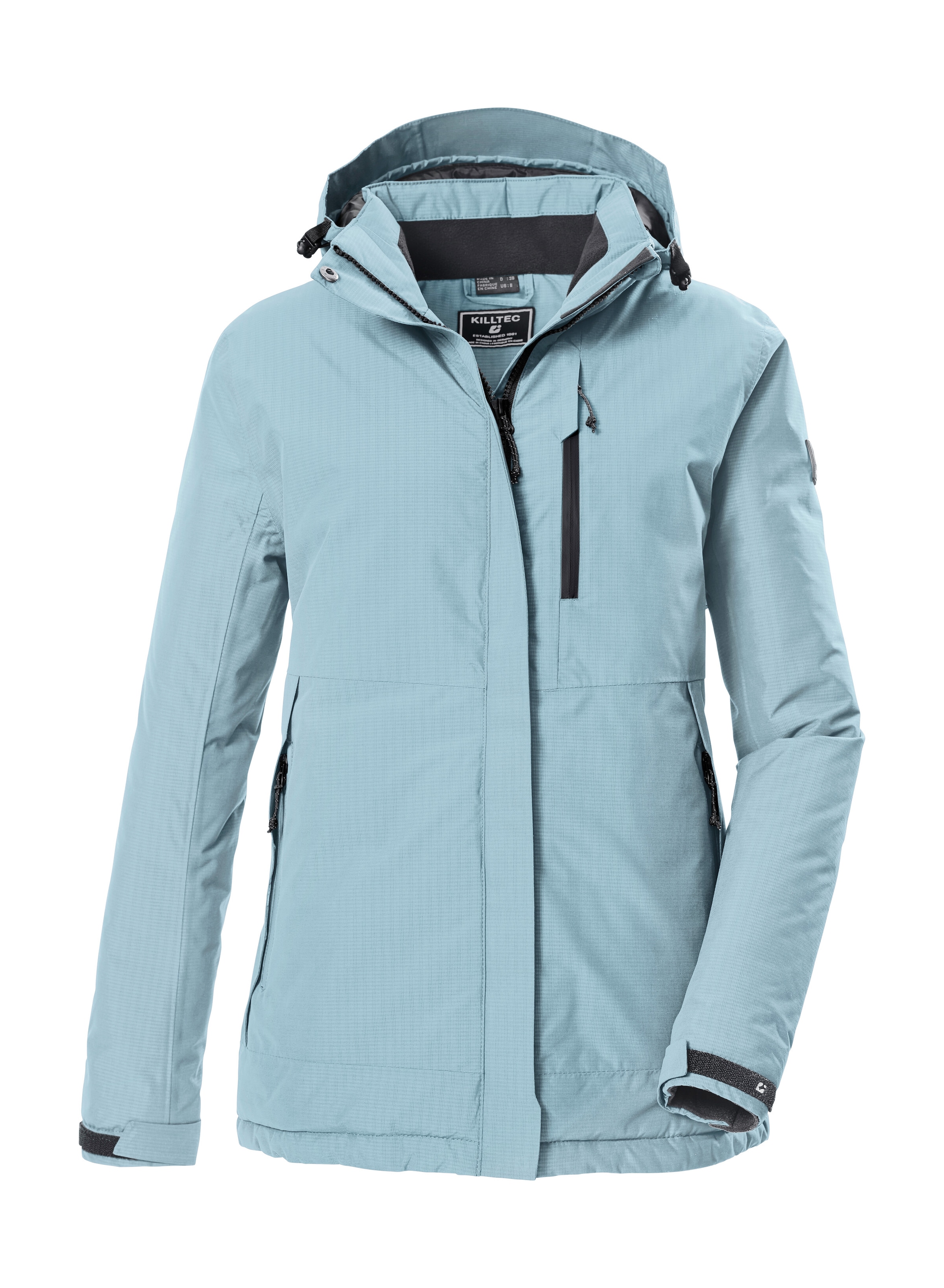 Killtec Funktionsjacke »KOW 225 WMN JCKT« Atmungsaktive, wind- und wasserdichte Damenjacke, abnehmbare Kapuze