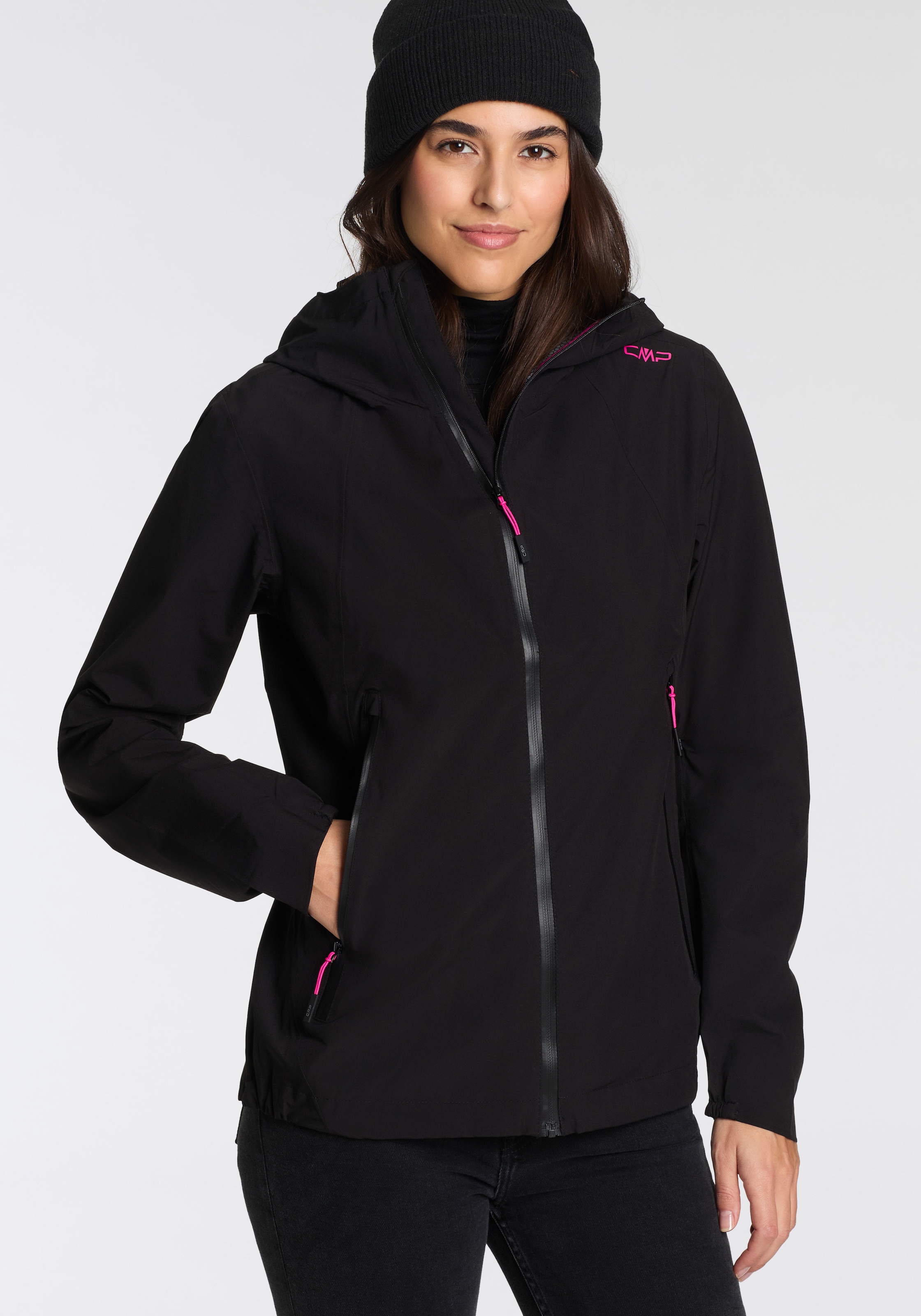 CMP Softshelljacke »WOMAN JACKET FIX HOOD«, mit Kapuze