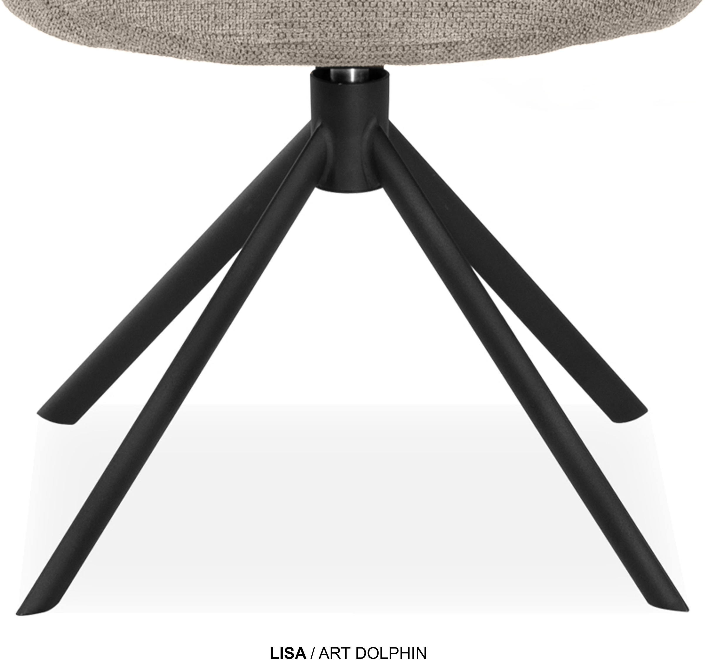 OMG Design Esszimmerstuhl »Lisa« (Set) 1 Stk.Drehstuhl mit auto-return, Armlehnenstuhl