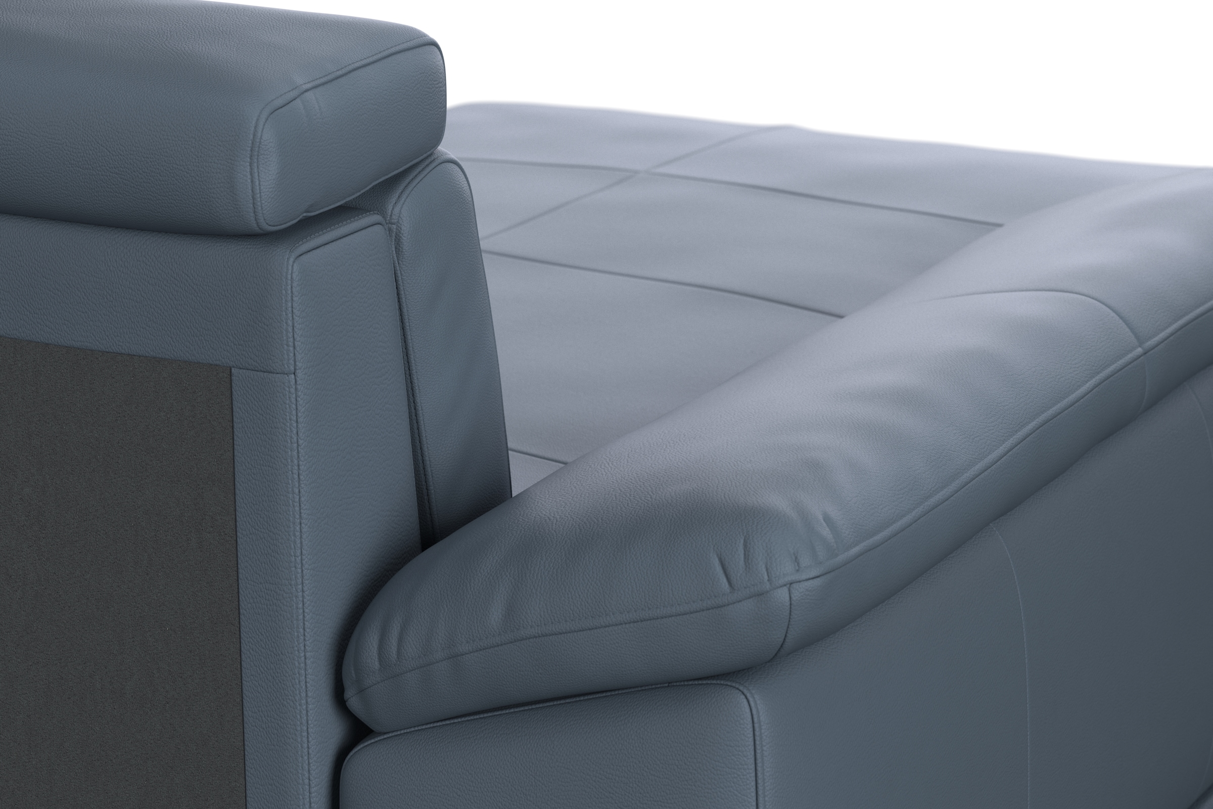 sit&more Wohnlandschaft »Cabrio U-Form, mit Sitztiefenverstellung, Arm- und Kopfteilverstellung«, 3 Nierenkissen, Federkern, optional Bettfunktion und Stauraum