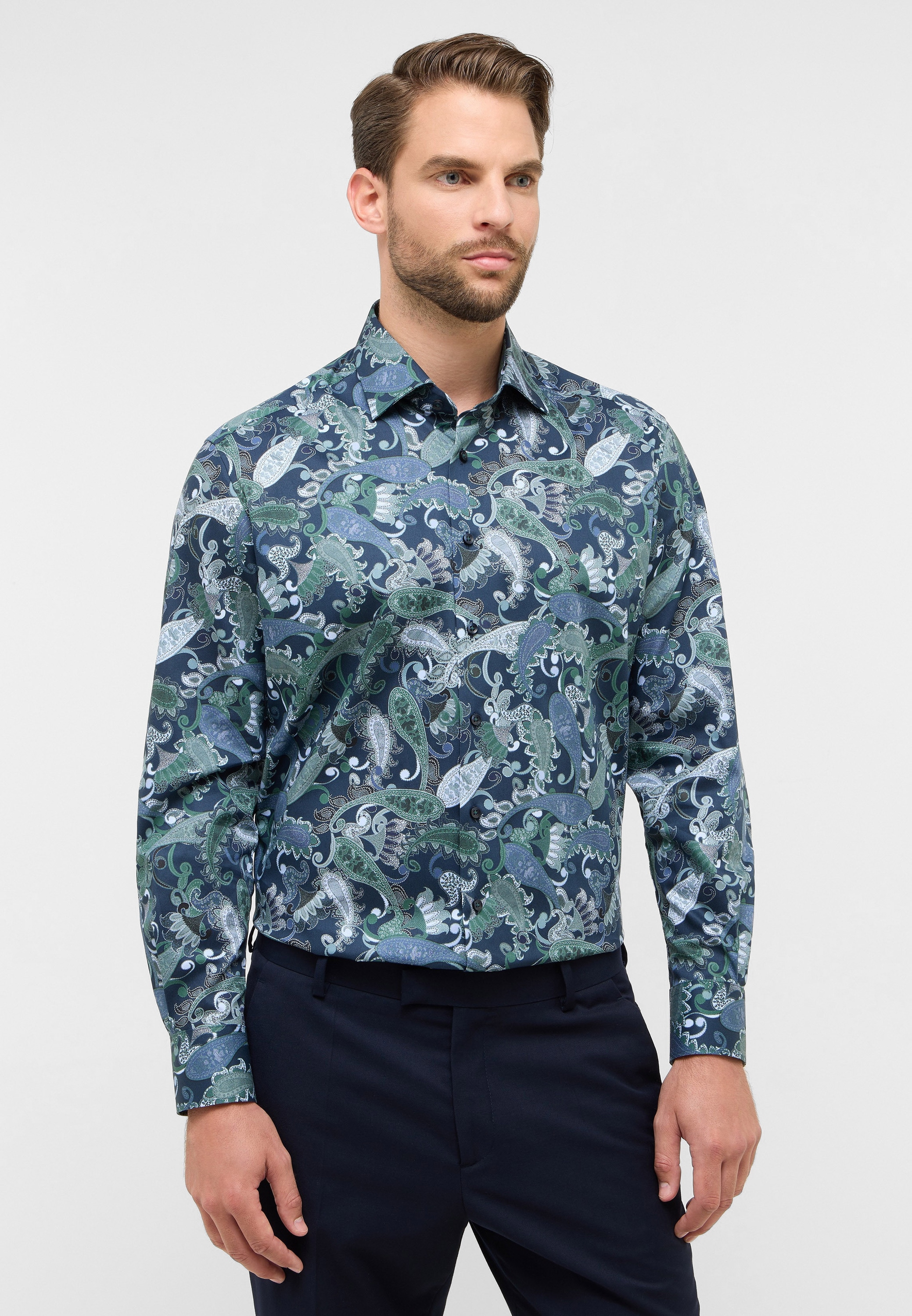 Eterna Langarmhemd "COMFORT FIT", NON IRON (bügelfrei) günstig online kaufen