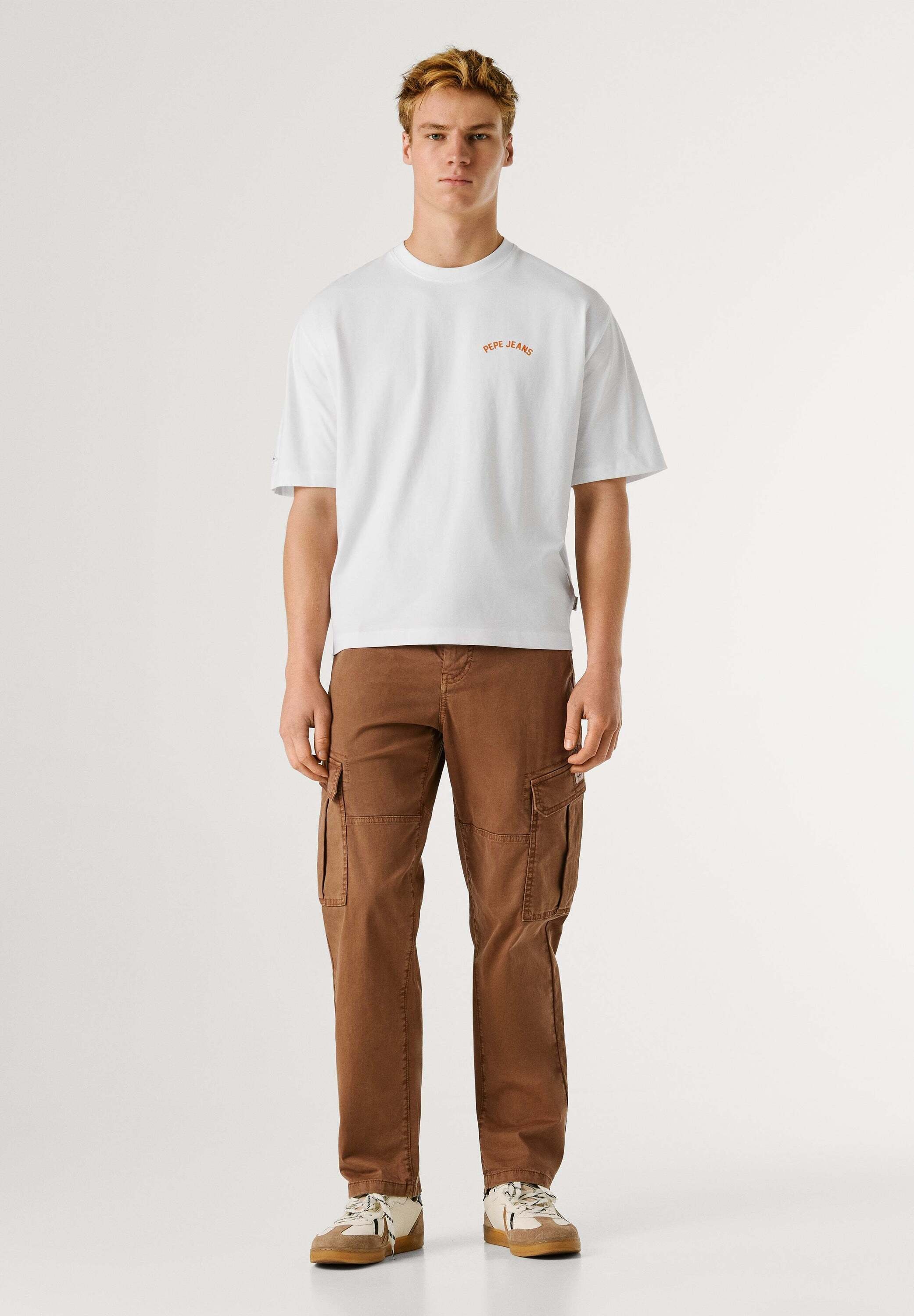 Pepe Jeans T-Shirt »basic t-shirt GIDEON MULTICOLOR TEE«
