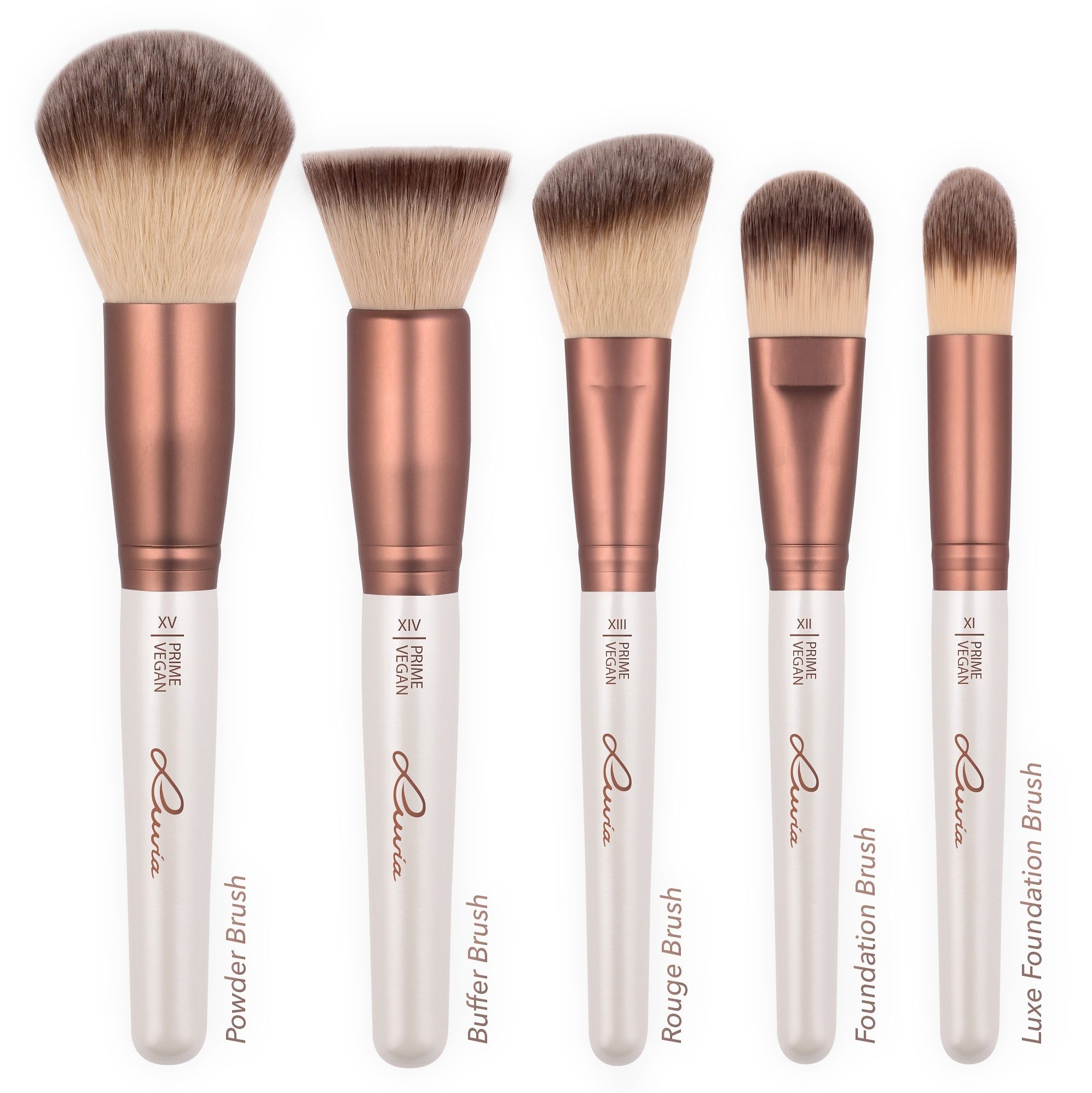 Luvia Cosmetics Kosmetikpinsel-Set online (15 Vegan«, bestellen vegan | tlg., BAUR »Prime Pinselhalter), inkl