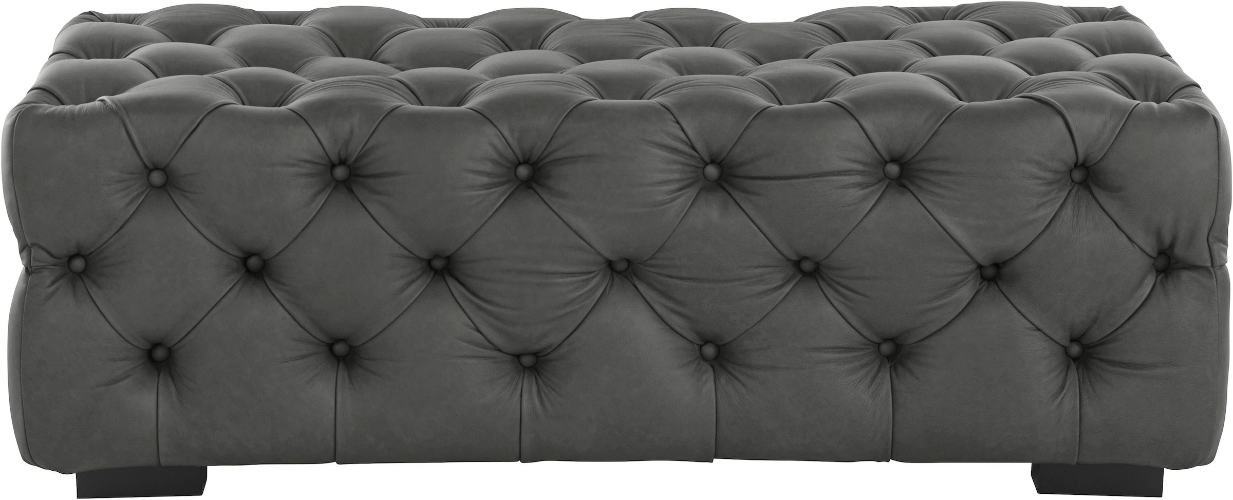 Guido Maria Kretschmer Home&Living Polsterhocker »Kalina«, mit klassischer Chesterfield-Knopfheftung