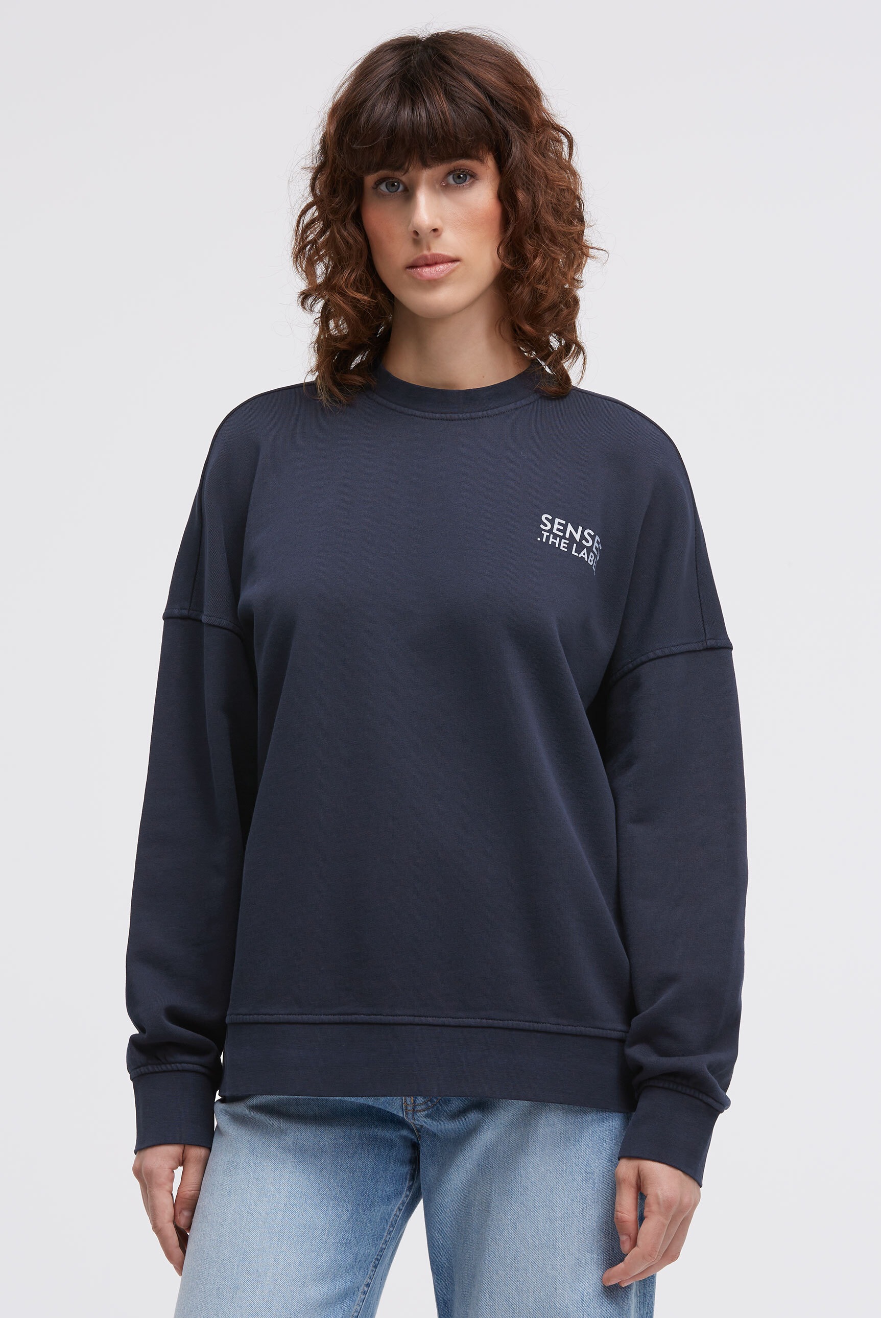 SENSES.THE LABEL Sweater, mit überschnittenen Schultern günstig online kaufen