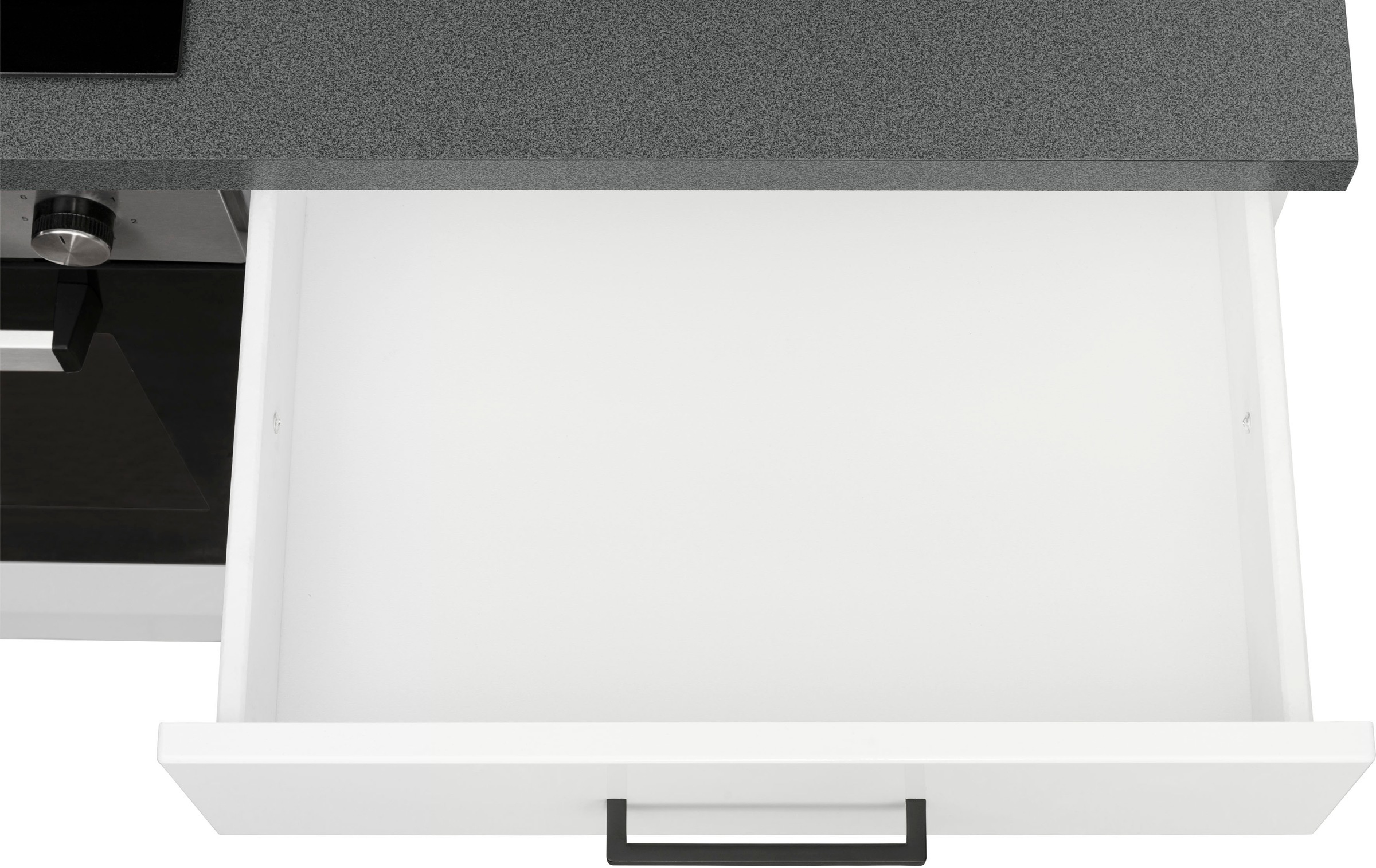 KOCHSTATION Winkelküche »KS-Trier« mit E-Geräten, Stellbreite 220/220 cm