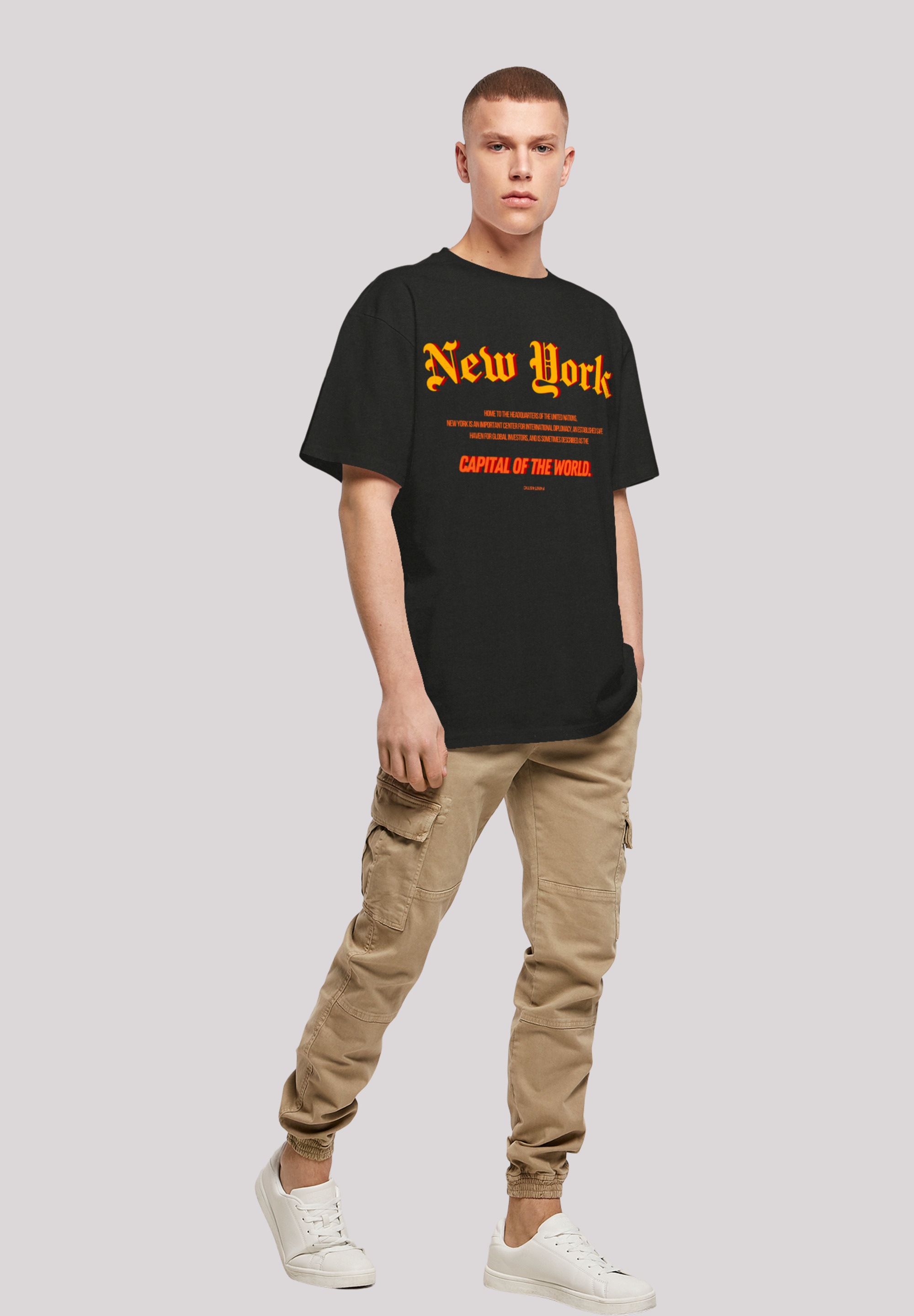 F4NT4STIC T-Shirt »New York OVERSIZE TEE«, Print