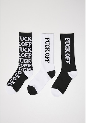 MisterTee  Freizeitsocken »Accessories Fuck OFF p...