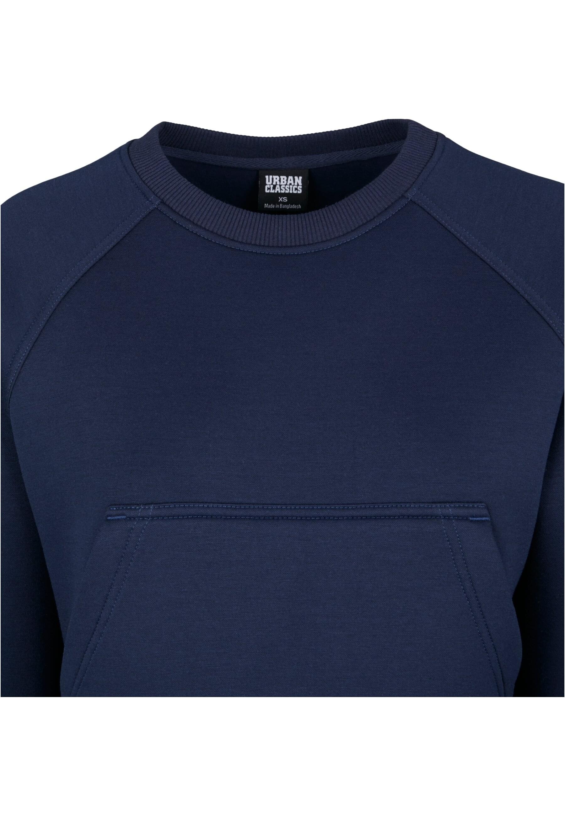 URBAN CLASSICS Sweatshirt »Urban Classics Damen Ladies Oversized Short Raglan Crew«, (1 tlg.)