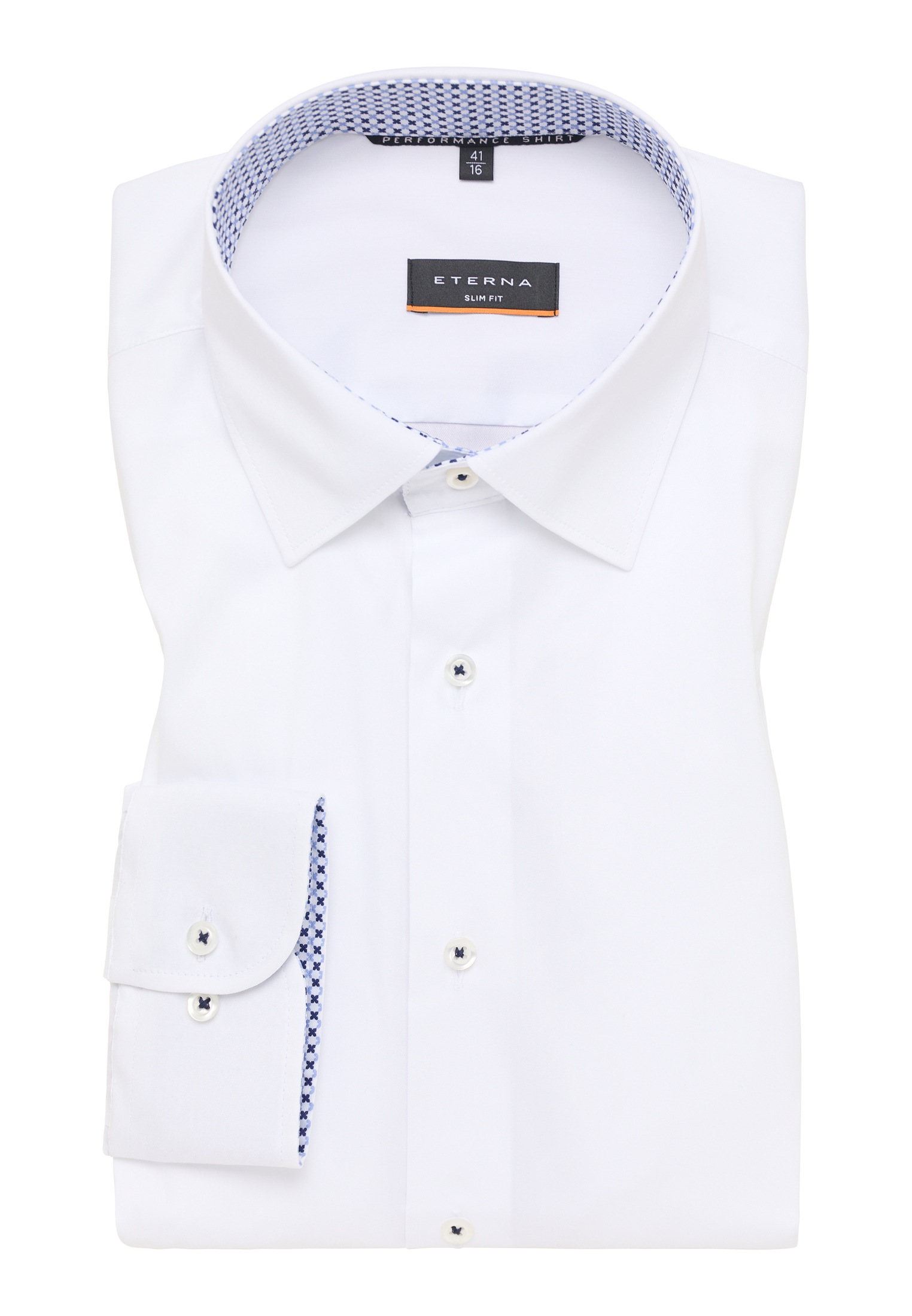 Eterna Langarmhemd »SLIM FIT«