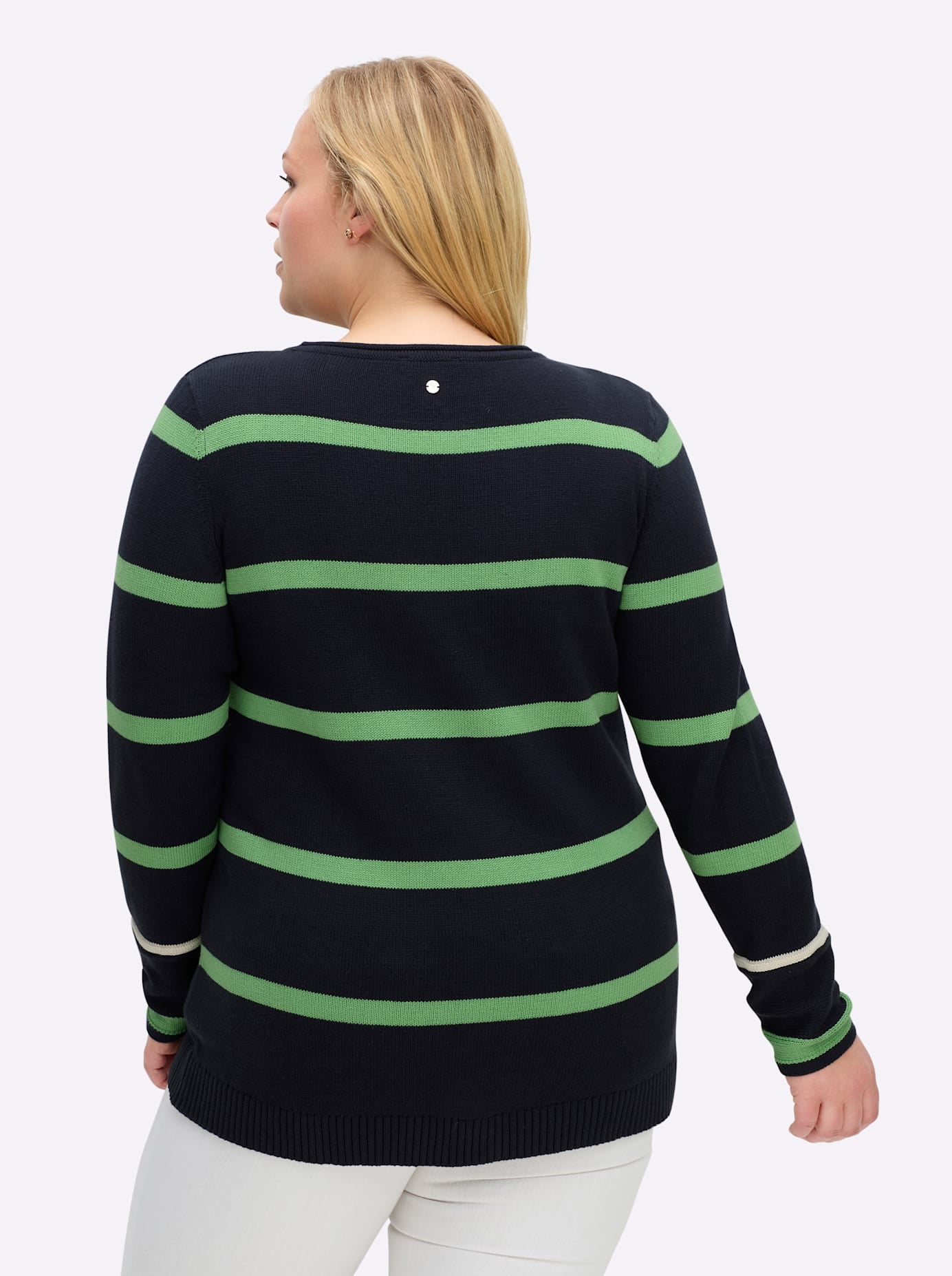 Sheego Rundhalspullover »Pullover«