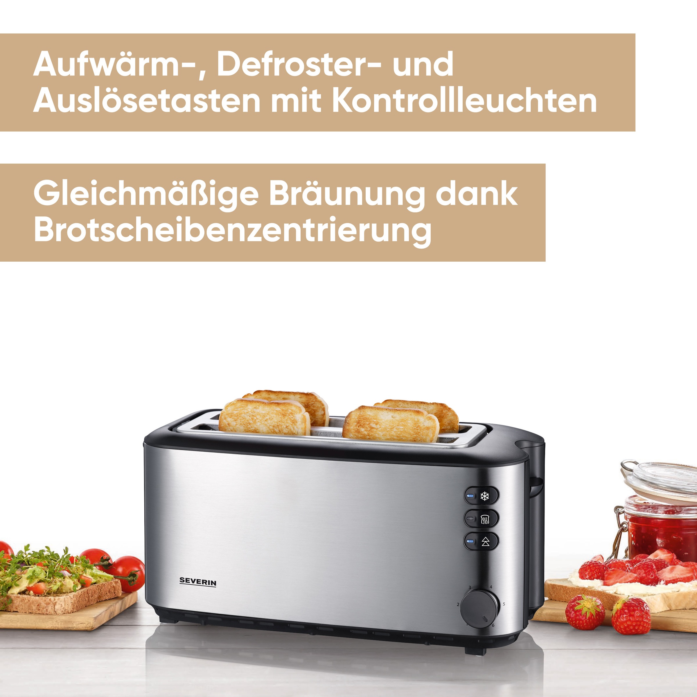 Severin Toaster »AT 2509« 1400 W