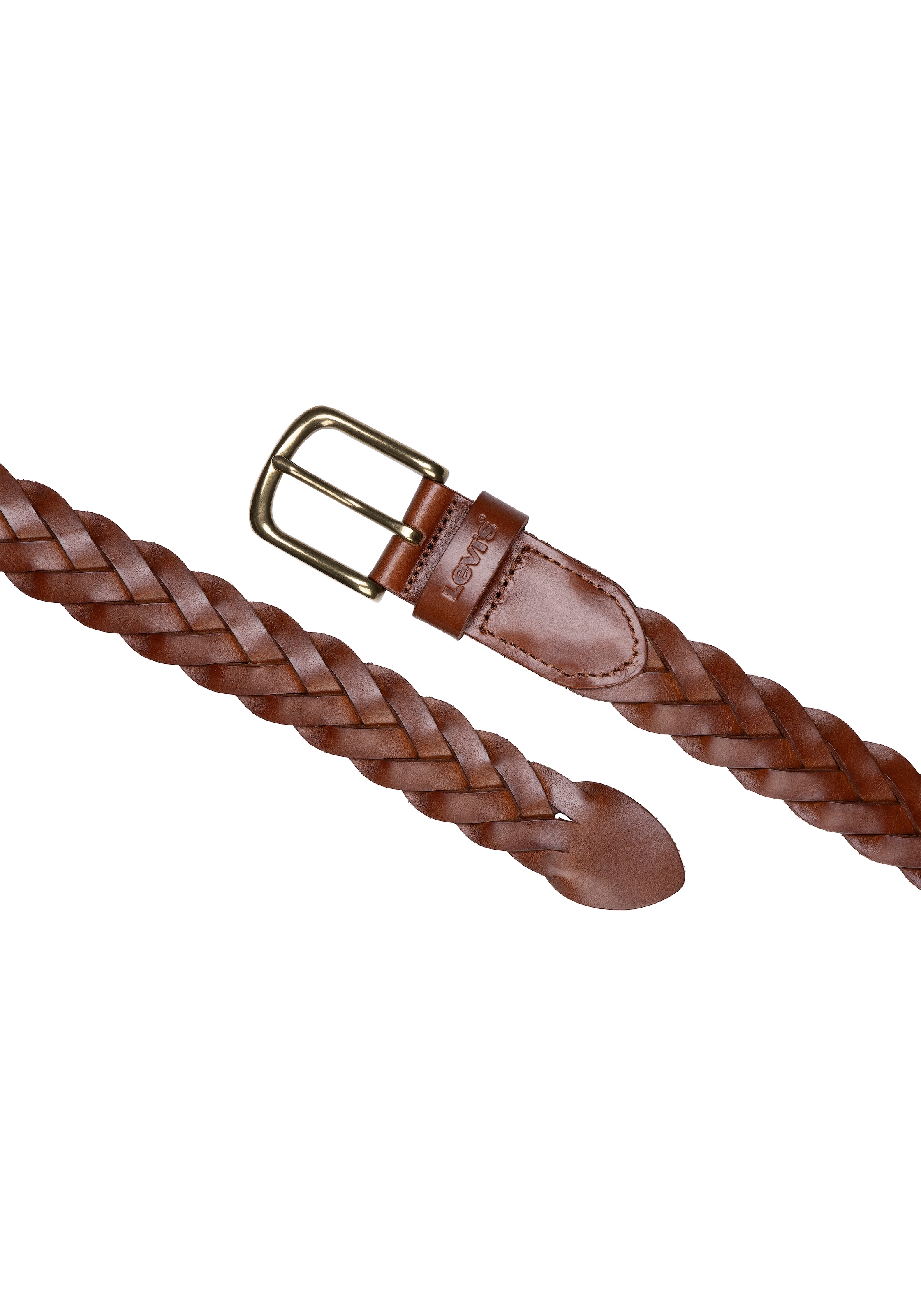 Levis Ledergürtel "LEATHER BRAID", Unisex günstig online kaufen