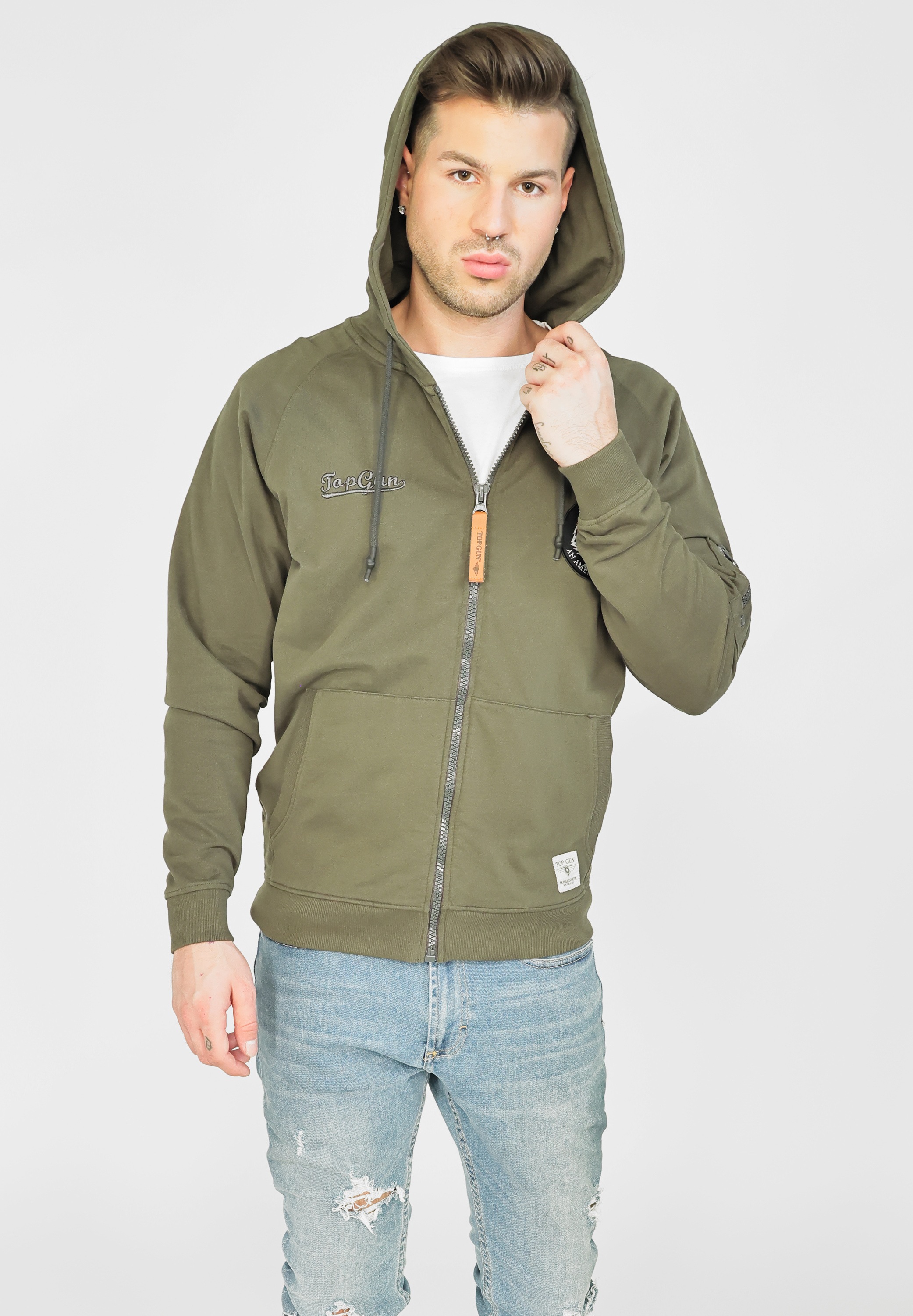 TOP GUN Kapuzenpullover »TG20213018«