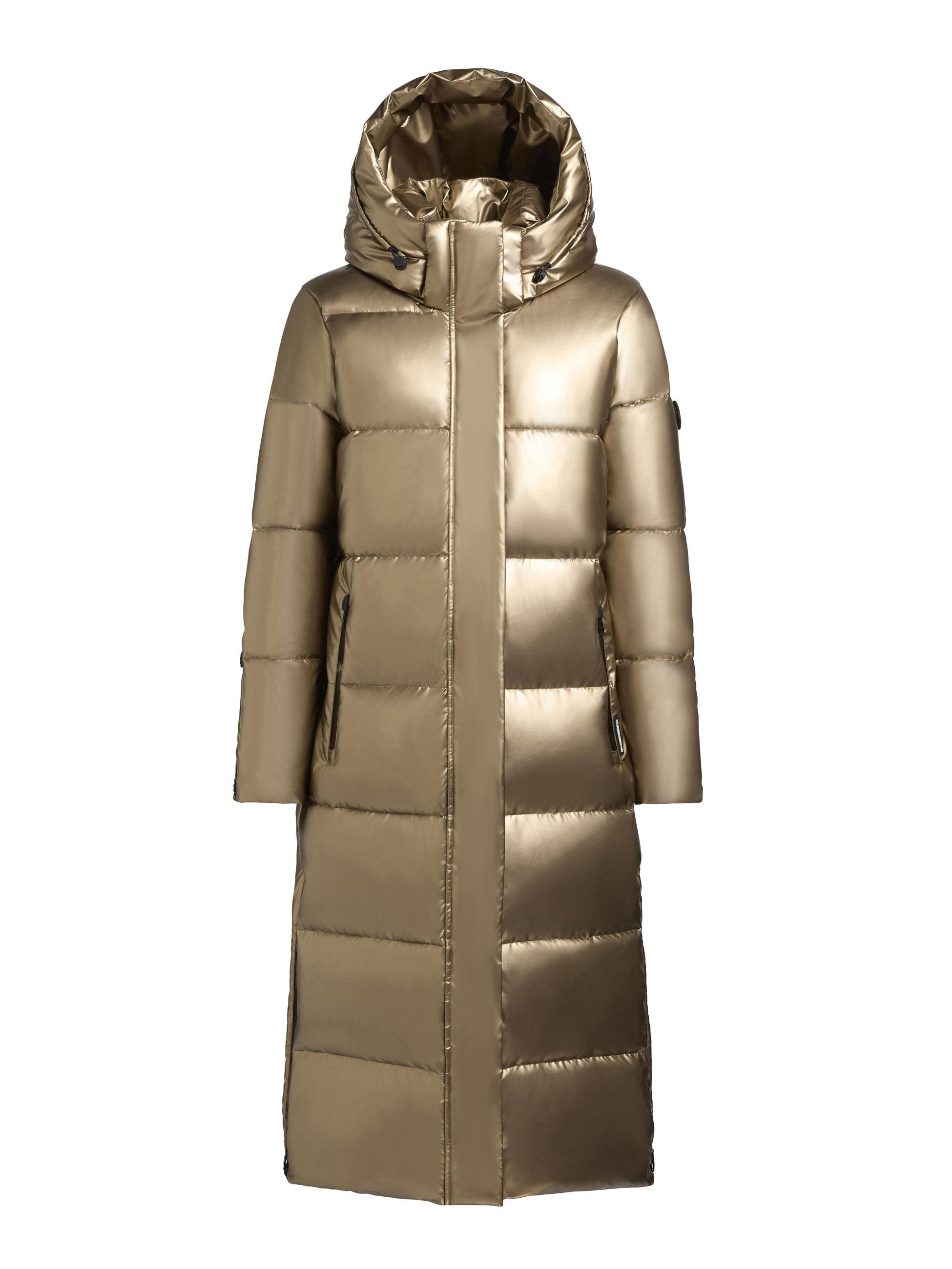 khujo Steppmantel »Hedd Shiny-YM«, Wasserdichter Wintermantel in Shiny-Optik