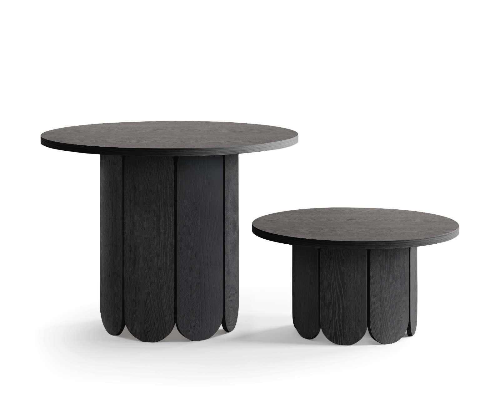 Thumbnail - Woodman Couchtisch "Soft" besonderes Design, Breite 78 cm, FSC-zertifiziert