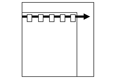 Neutex for you! Vorhang »Allure«, (1 St.), HxB: 245x140, Schal mit verdeckten Schlaufen