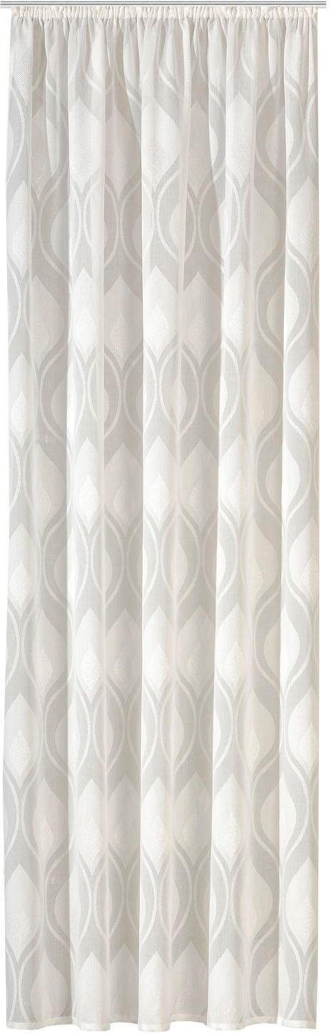 Gerster Vorhang »Clio«, (1 St.), HxB: 235x140, Scherli Schlaufenschal mit Kräuselband