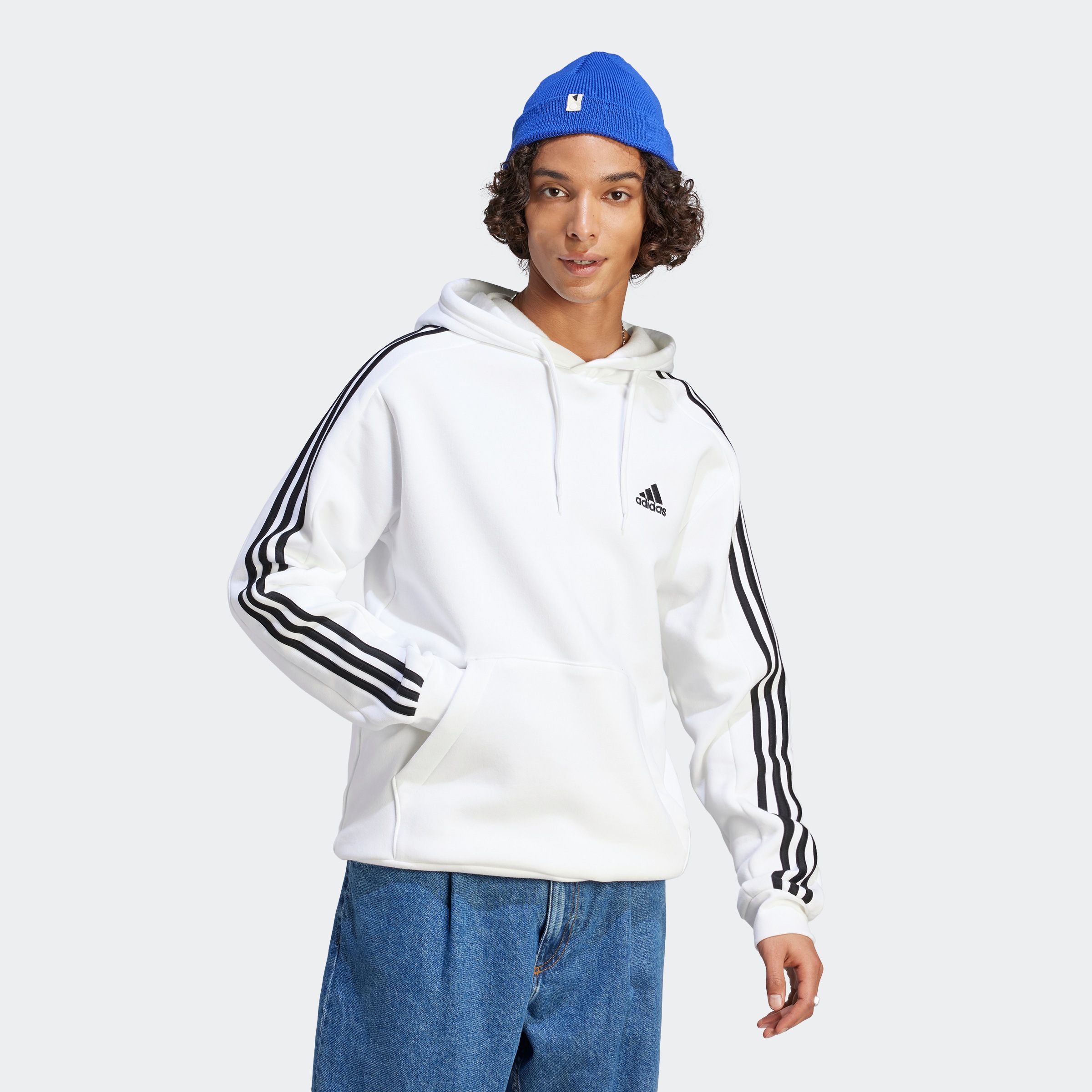 adidas Sportswear Kapuzensweatshirt "ESSENTIALS 3STREIFEN HOODIE" günstig online kaufen