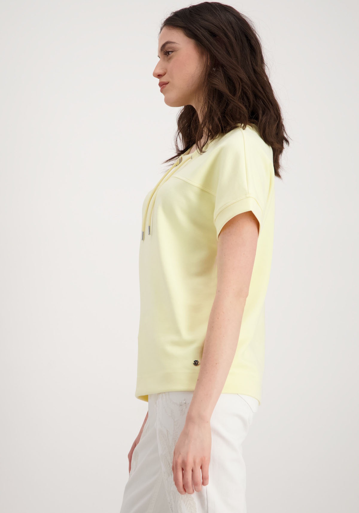 Monari Sweatshirt, mit Kordeldurchzug