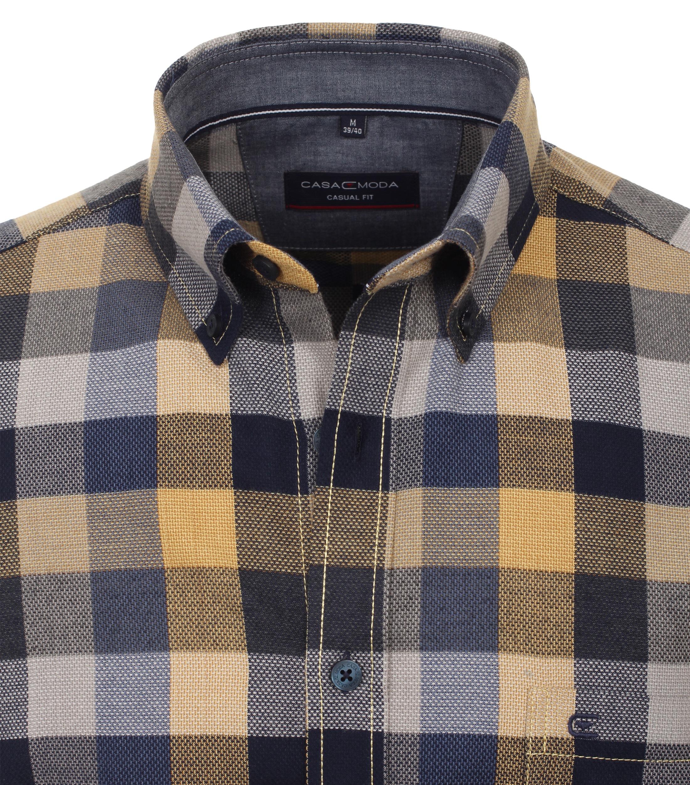 CASAMODA Langarmhemd »CASAMODA Freizeithemd kariert«