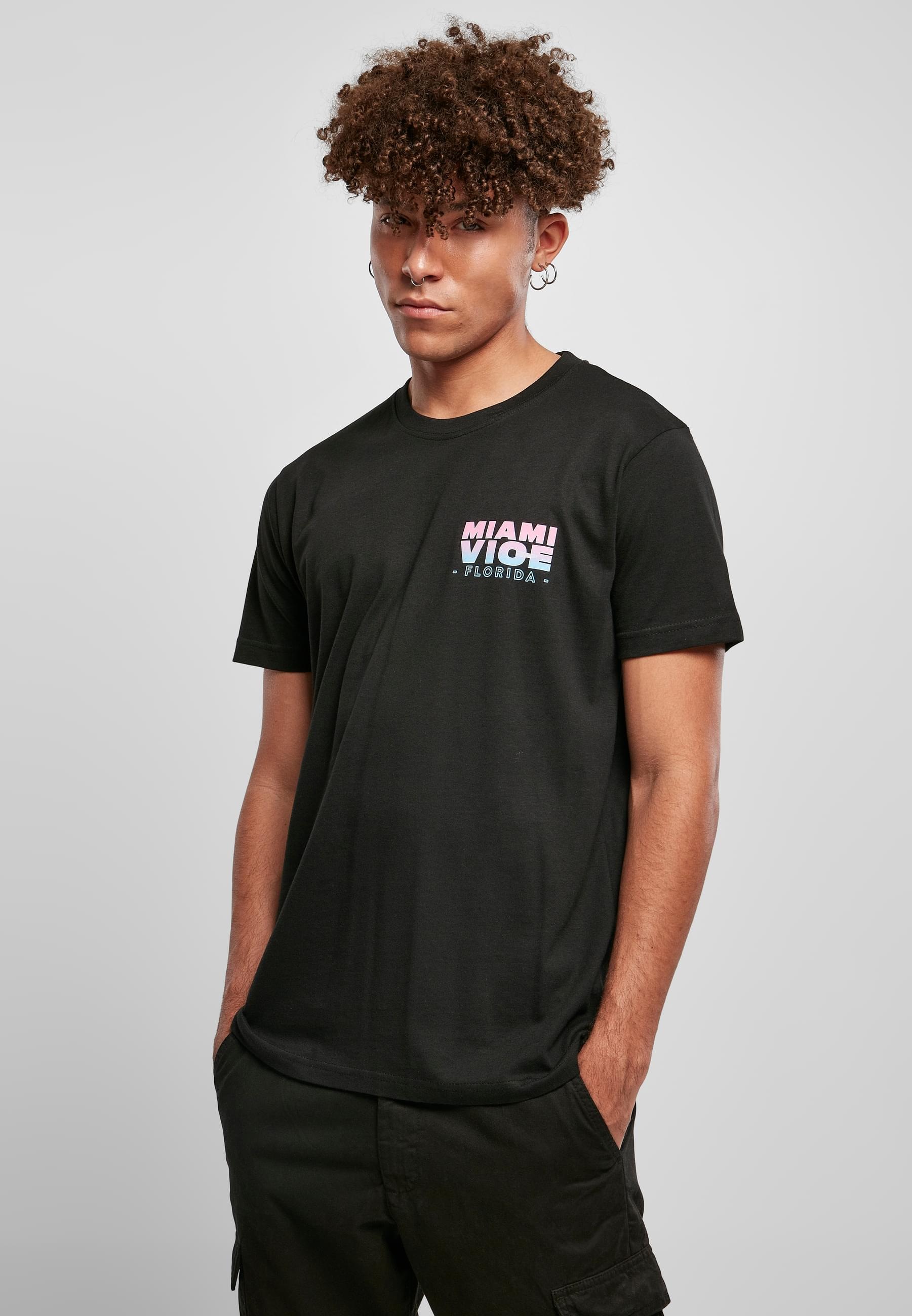 Merchcode T-Shirt »Merchcode Herren Miami Vice Florida Tee«, (1 tlg.)