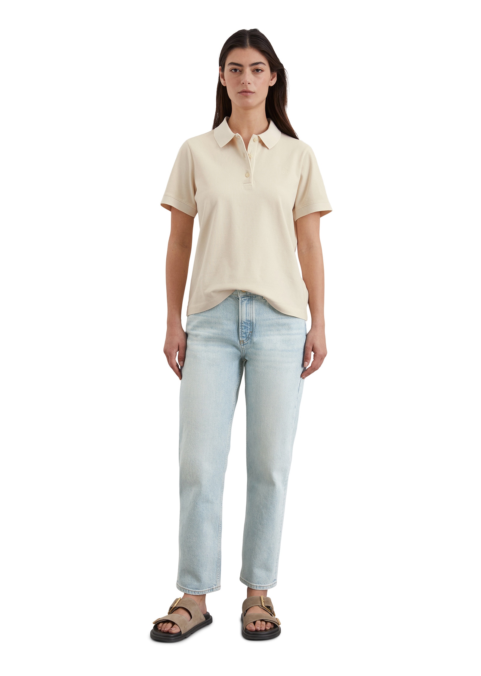 Marc O'Polo Poloshirt »aus Light Piqué-Jersey«