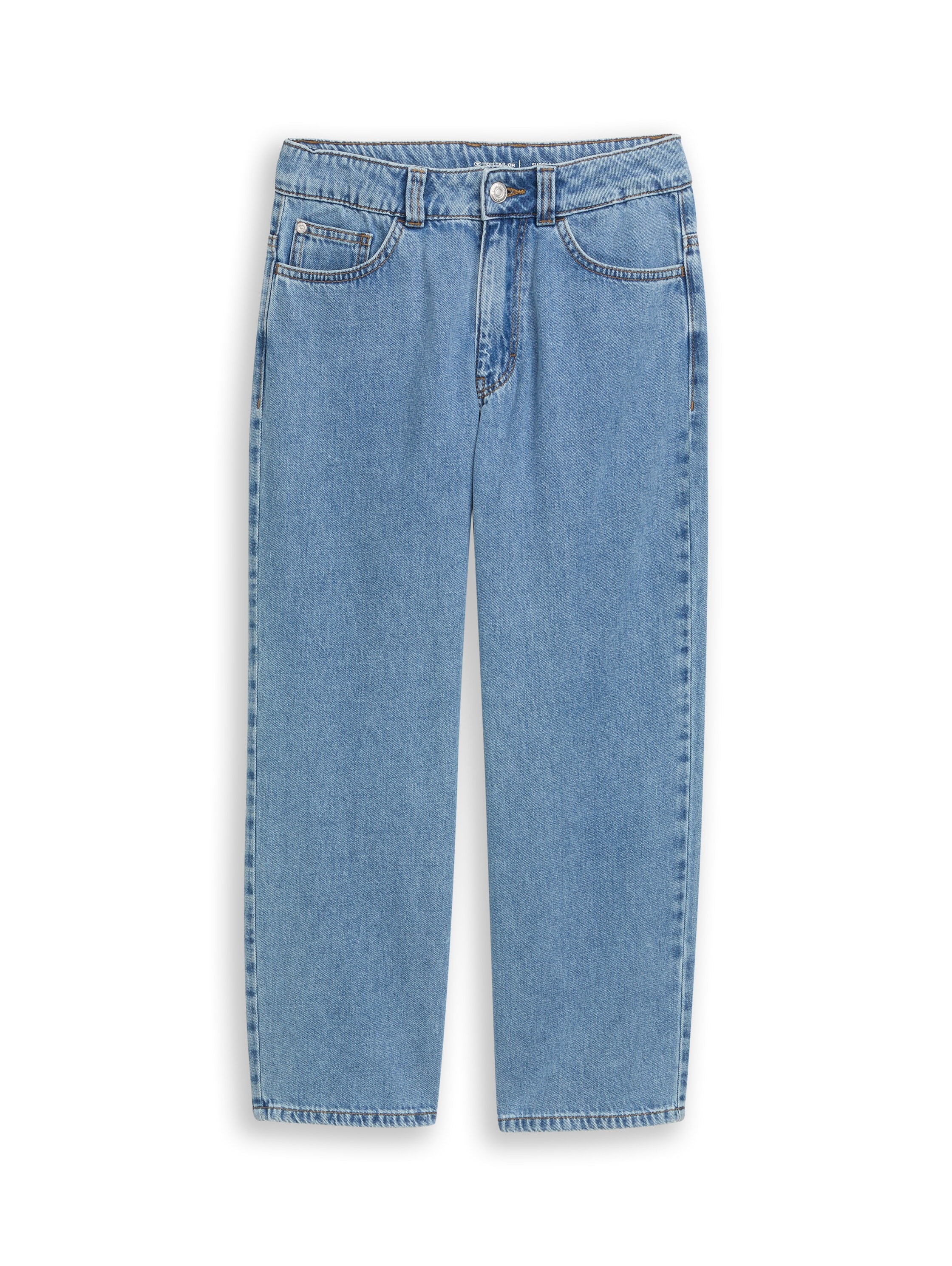 TOM TAILOR 5-Pocket-Jeans aus reiner Baumwolle