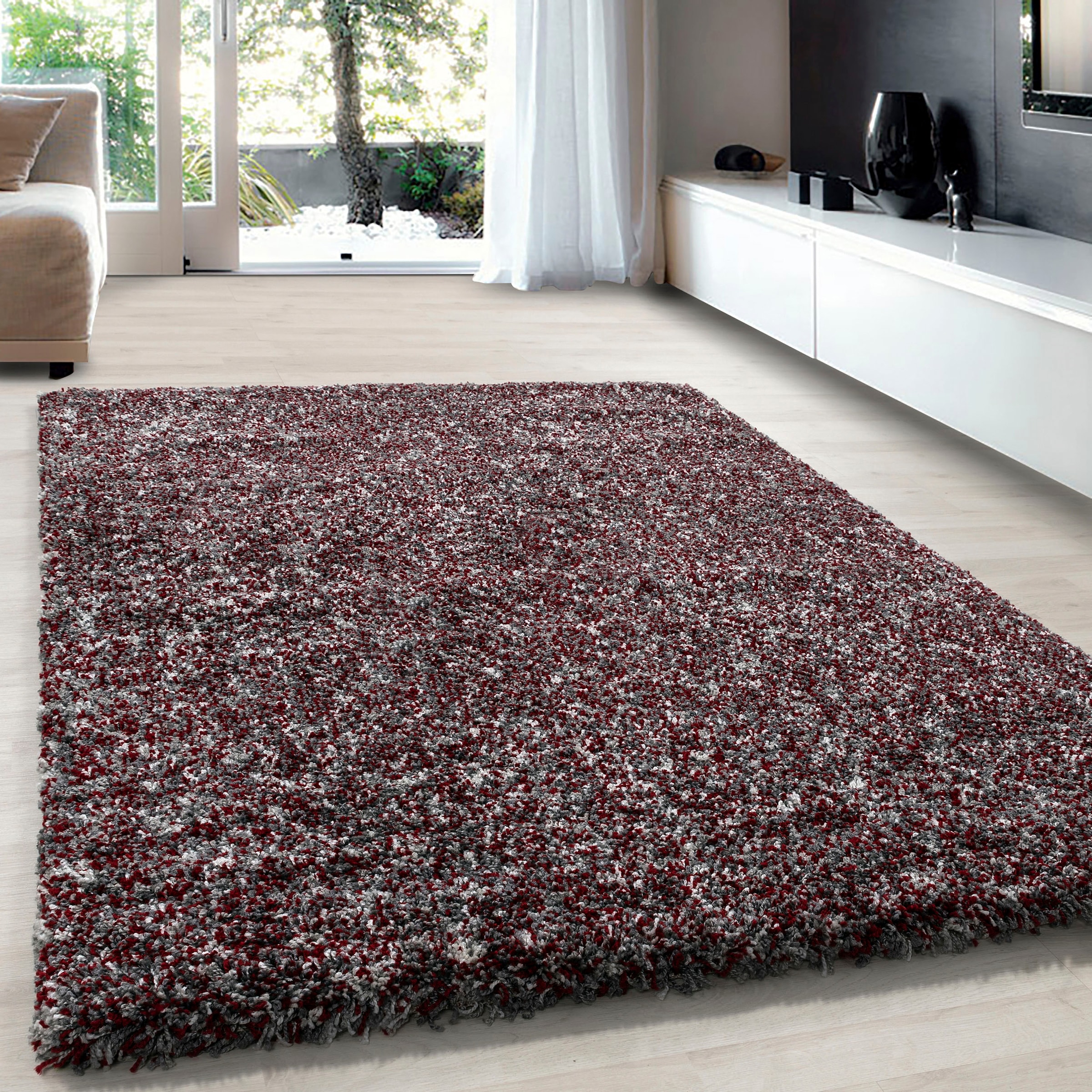 Ayyildiz Teppiche Hochflor-Teppich »Enjoy Shaggy«, rechteckig, 50 mm Höhe, Wohnzimmer