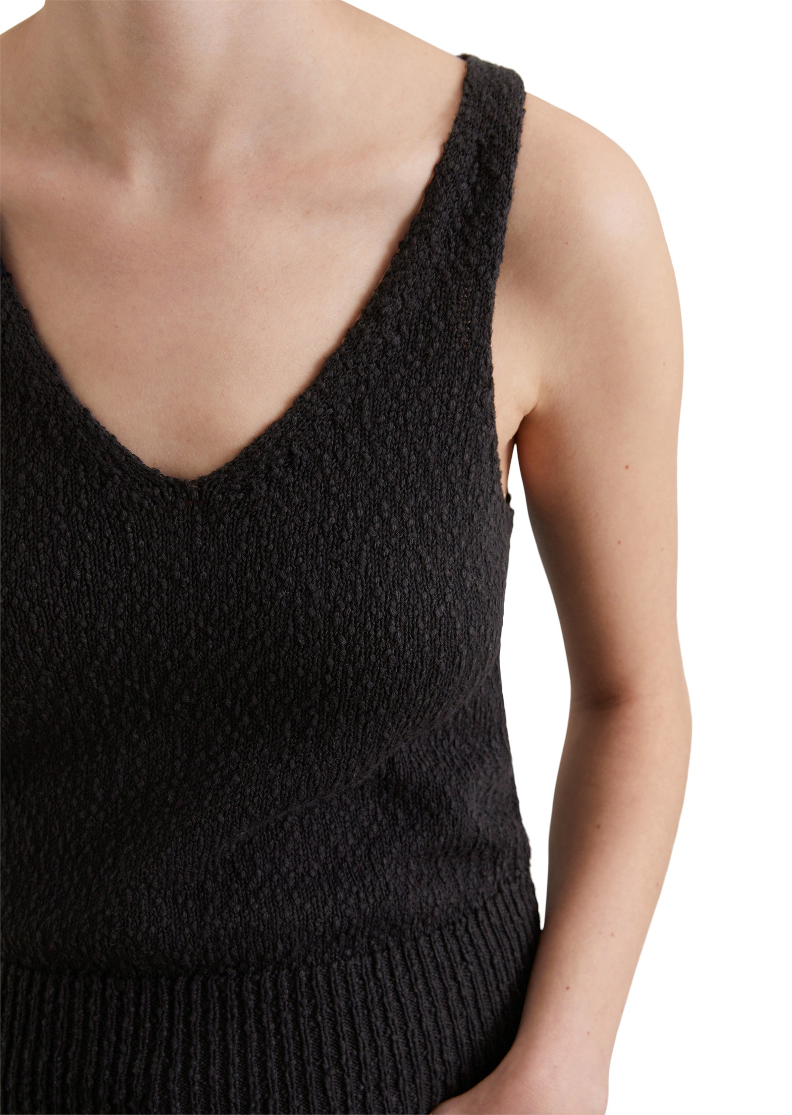Marc O'Polo DENIM V-Ausschnitt-Pullover »aus Cotton-Slub-Garn«