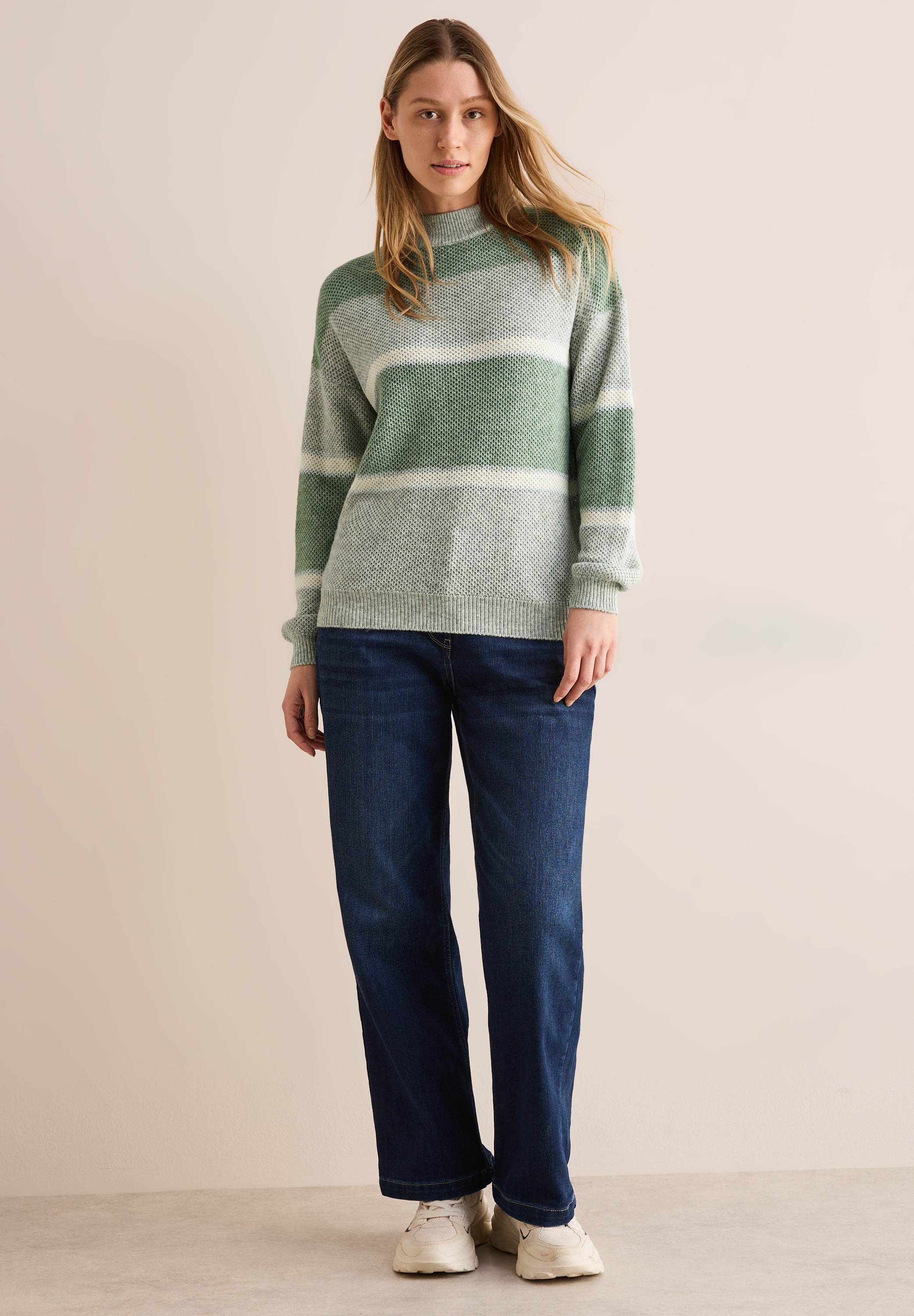 Cecil Strickpullover, im soften Baumwoll-Mix