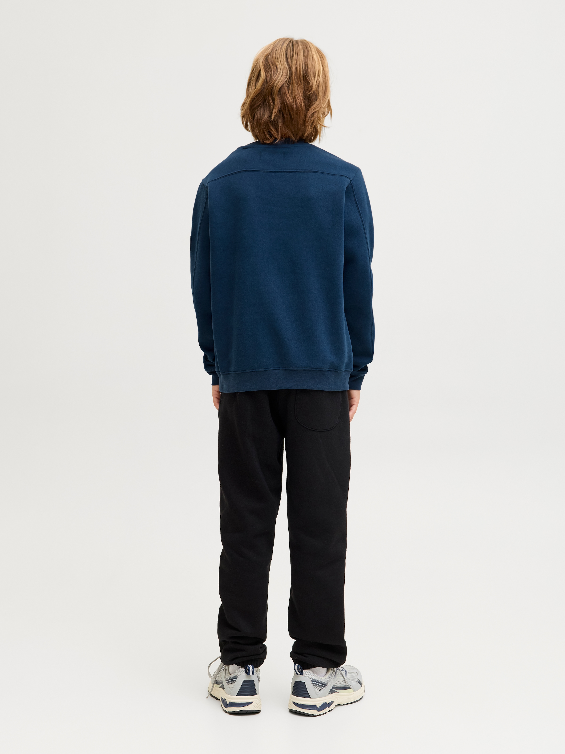 Jack & Jones Junior Sweatshirt »JCOPOINT SWEAT BADGE CREW NECK BF JNR«
